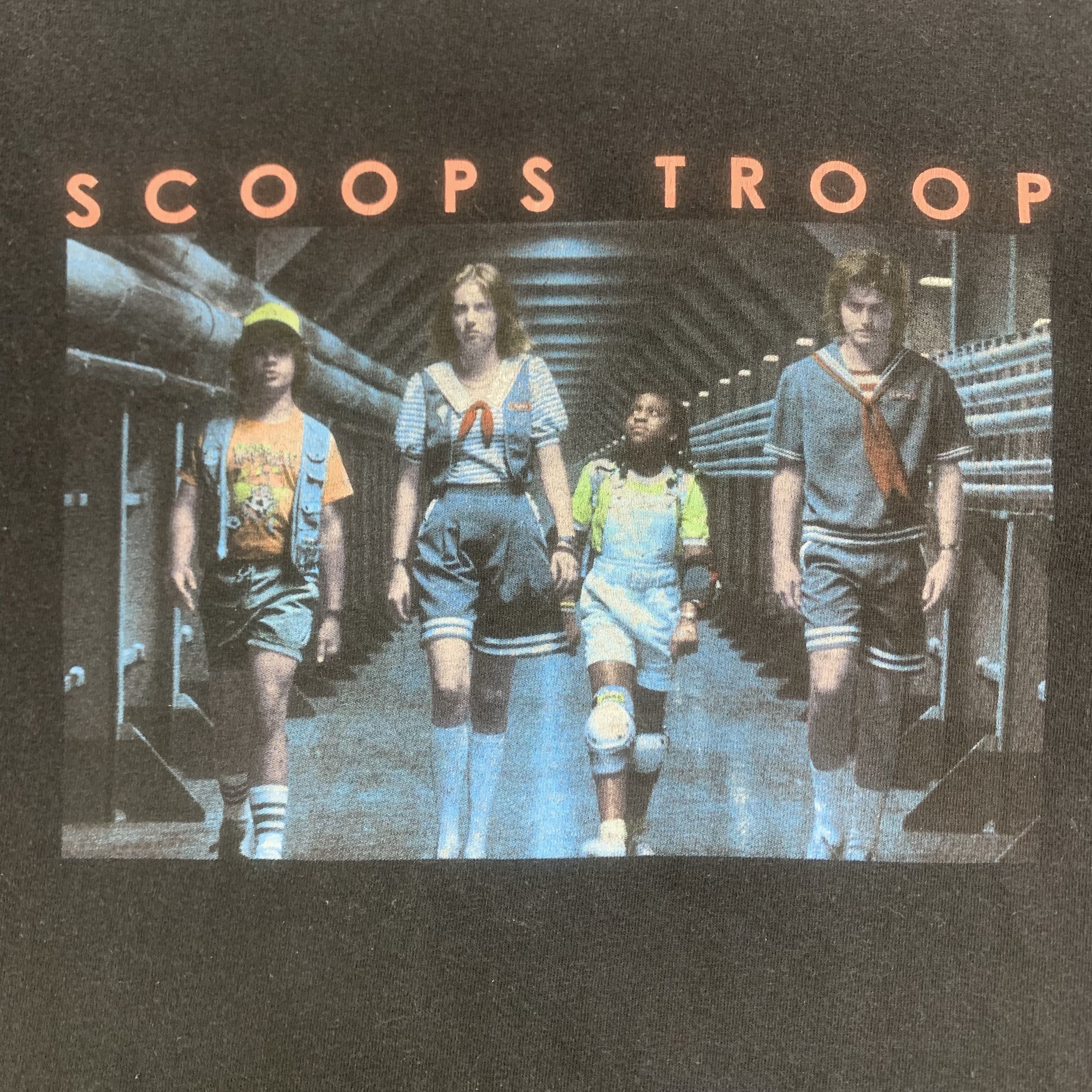 Vintage Scoops Troop Shirt Black - R003 Size XS / US 0-2 / IT 36-38 - 2 Thumbnail