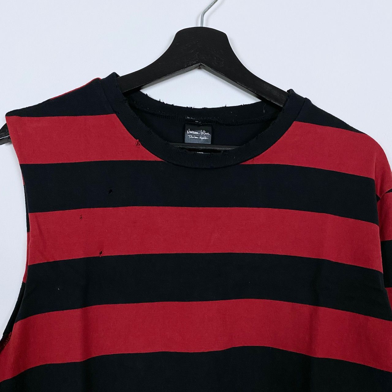 Number (N)ine 2005SS "NIGHT CRAWLER" ONE SLEEVE TEE Size US XL / EU 56 / 4 - 3 Thumbnail