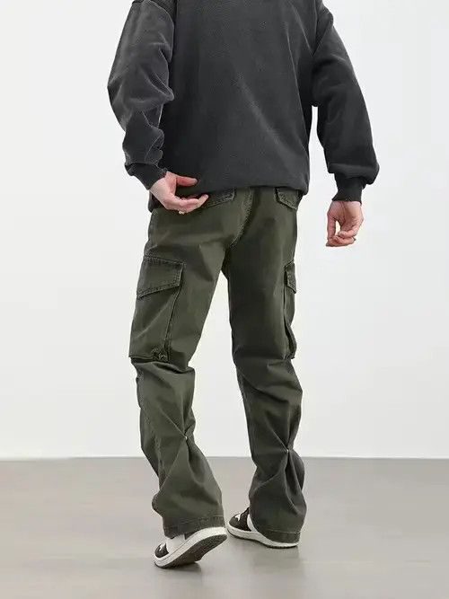 Japanese Brand fade distressed cargo pants Size US 32 / EU 48 - 1 Thumbnail