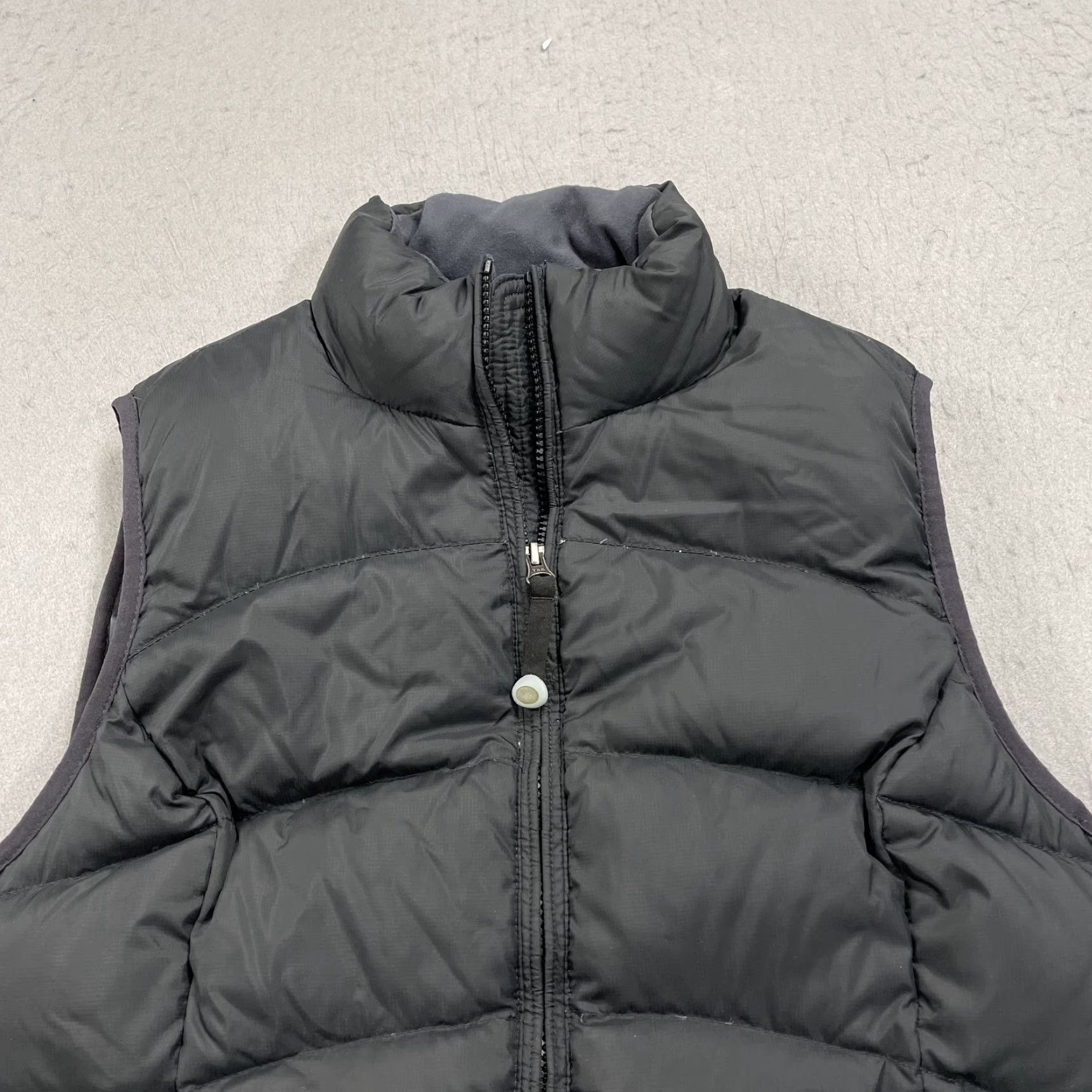 Vintage L.L. Bean Vest Womens Small Black Quilted Goose Down Puffer Zip Insulated Warm Size S / US 4 / IT 40 - 2 Thumbnail