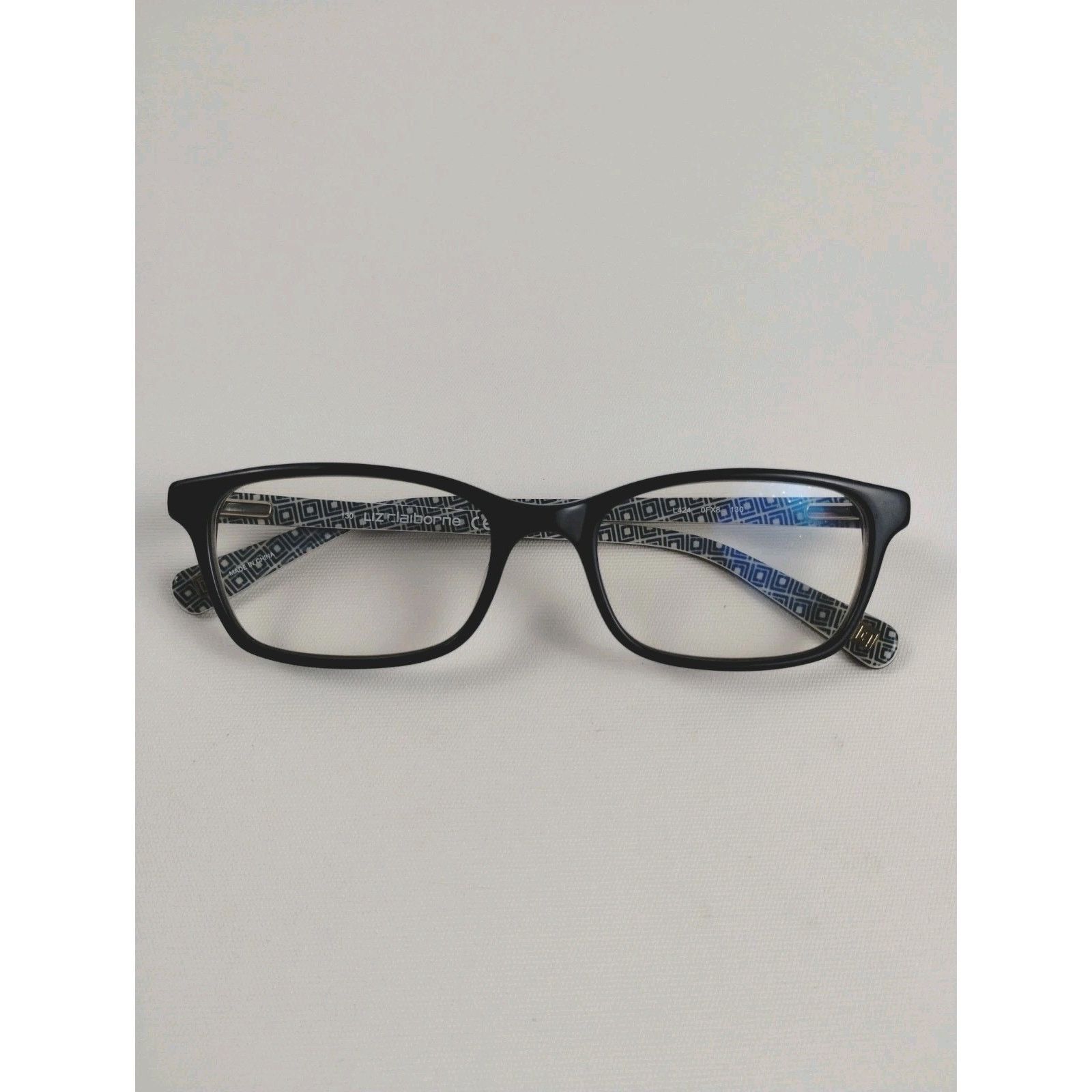 Liz Claiborne Liz Claiborne Eyeglasses Frames Dark Blue 48-17-130 - Women Size ONE SIZE - 1 Thumbnail