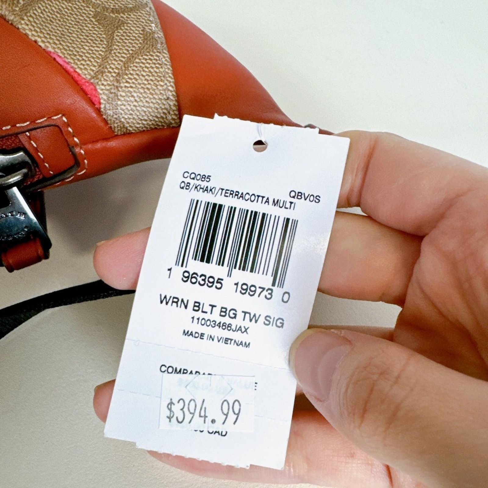 Coach Coach CQ085 Coach X Tom Wesselmann Warren Khaki Terracotta Size ONE SIZE - 6 Thumbnail