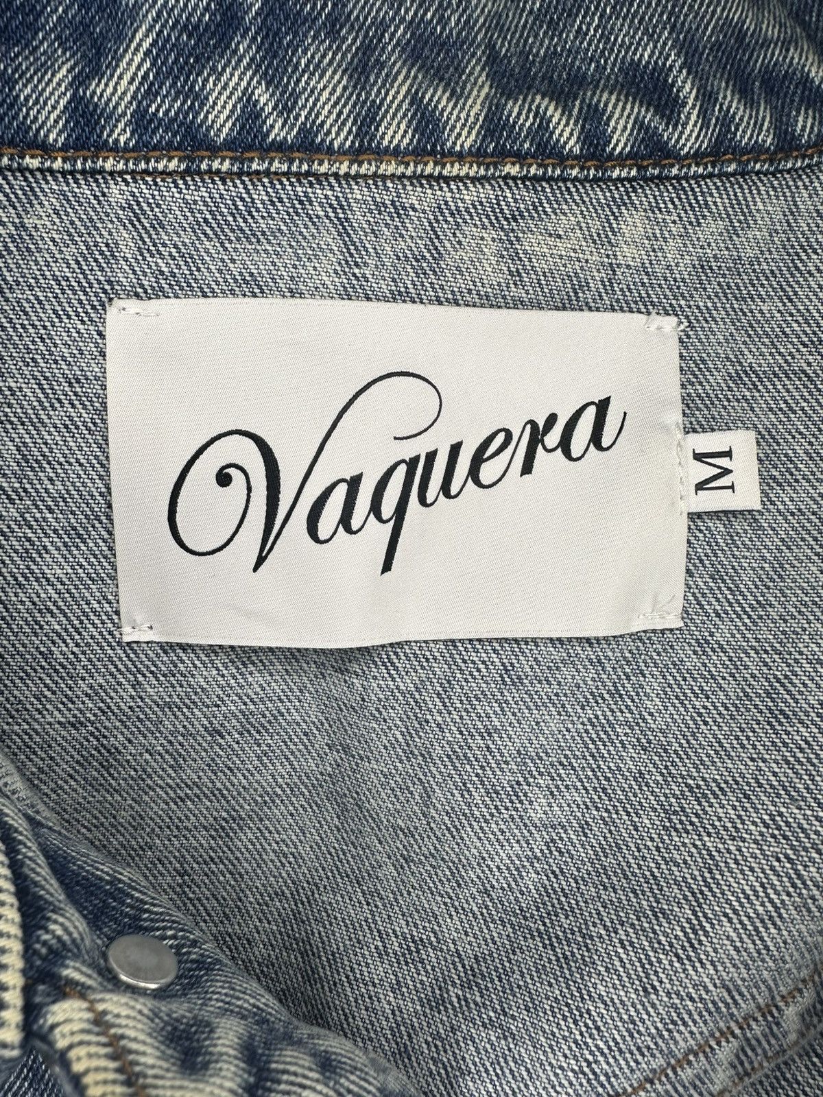 Vaquera Vaquera cropped denim jacket Size M / US 6-8 / IT 42-44 - 6 Thumbnail