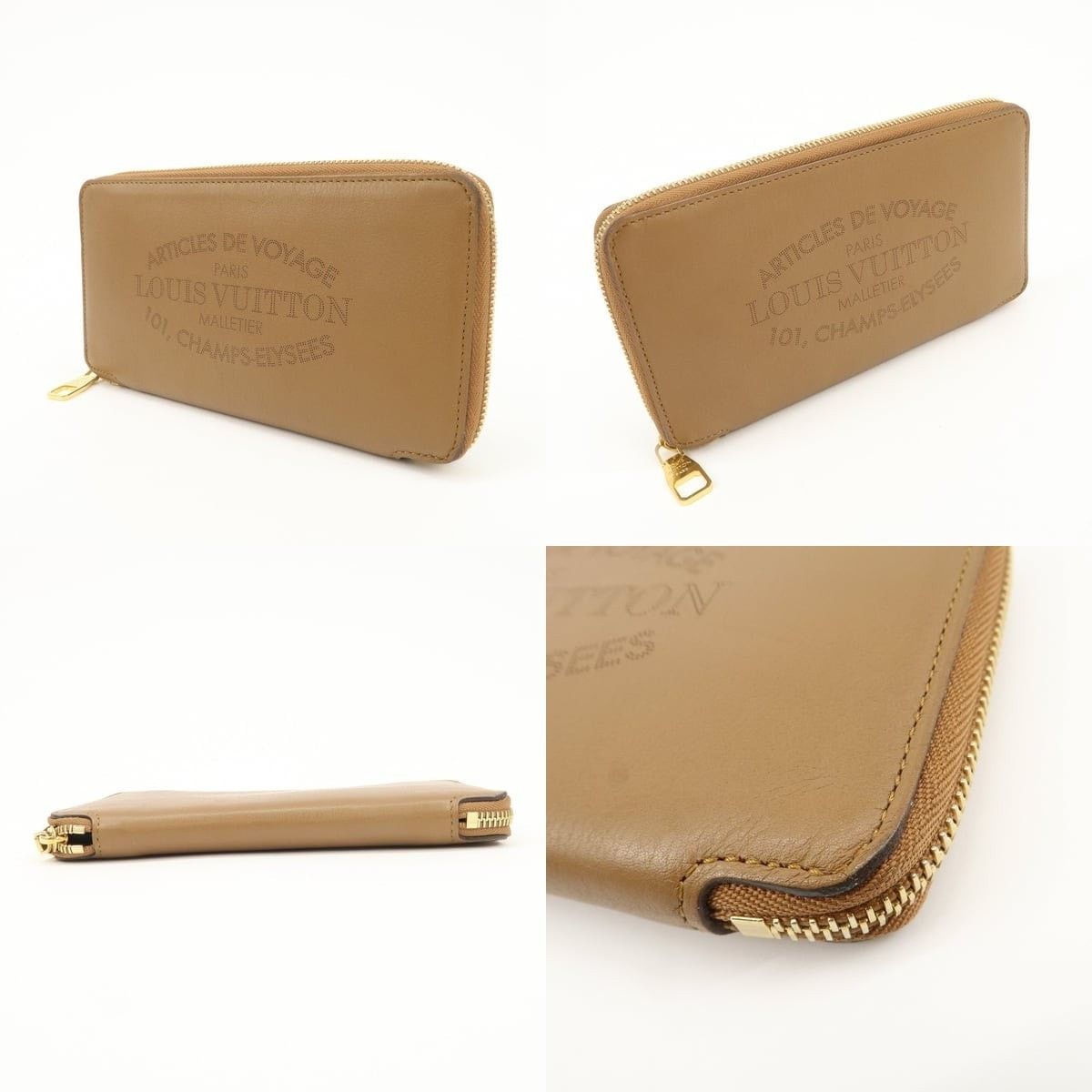 Louis Vuitton Louis Vuitton Parnassea Portefeuille Zippy Wallet Calfskin Size ONE SIZE - 3 Thumbnail