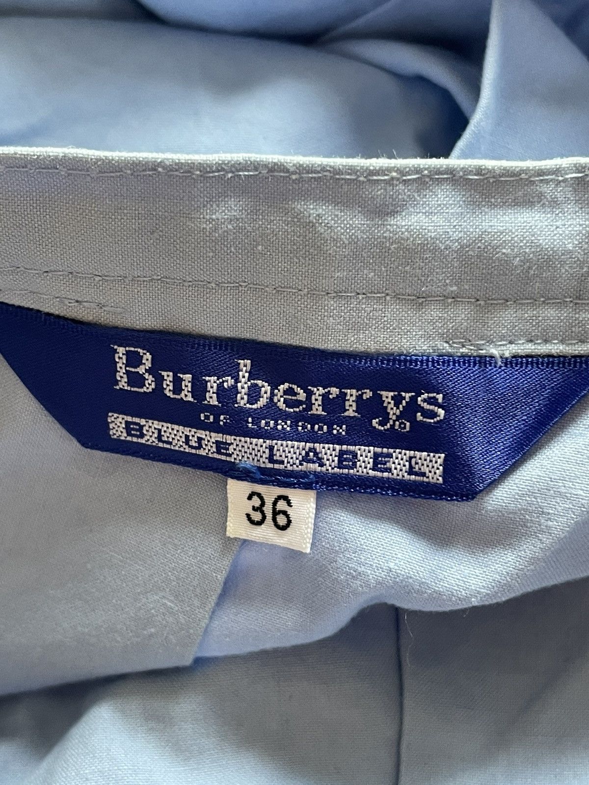Burberry Burberry Light Blue skirt Size 26" / US 2 / IT 38 - 4 Thumbnail