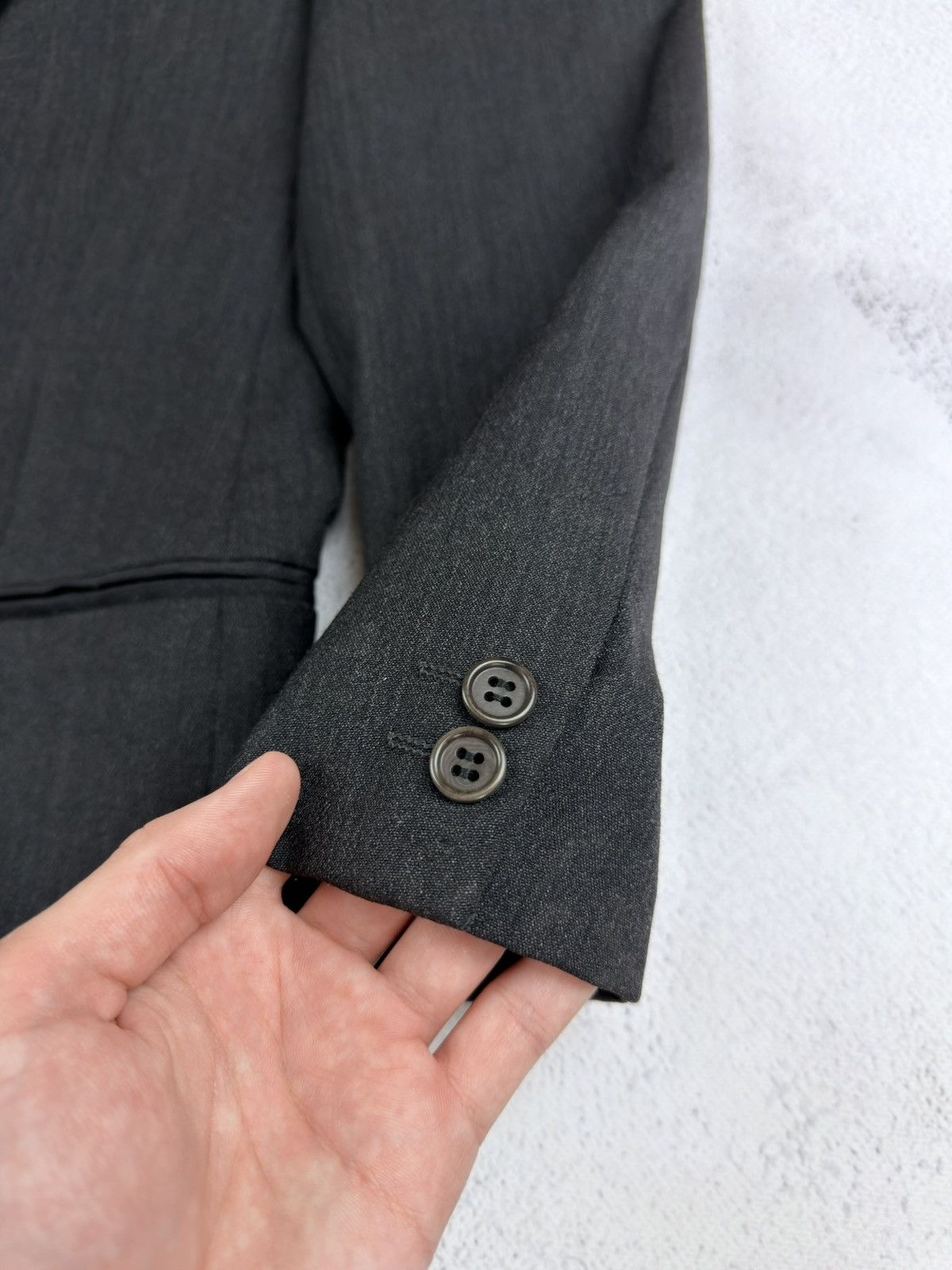 Giorgio Armani Vintage Giorgio Armani Le Collezioni Wool Blazer Size 48 Size 48R - 5 Thumbnail