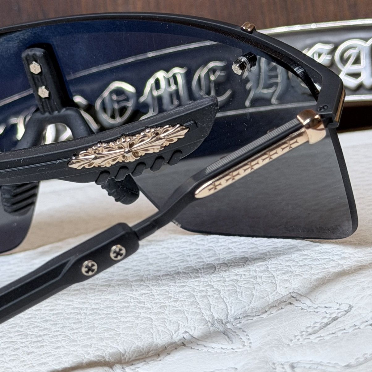 Chrome Hearts Chrome Hearts CLITANIC Sunglasses Size ONE SIZE - 18 Thumbnail