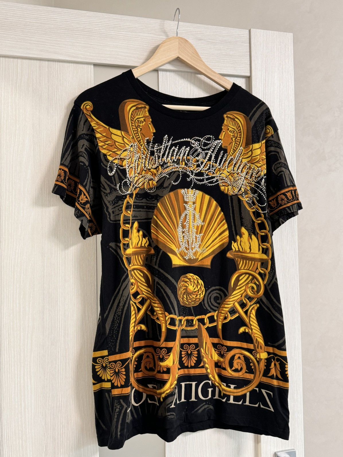 Christian Audigier × Ed Hardy × Vintage Hardy Tee Pantera Logo Y2K Christian Audigier Size L Size US L / EU 52-54 / 3 - 3 Thumbnail