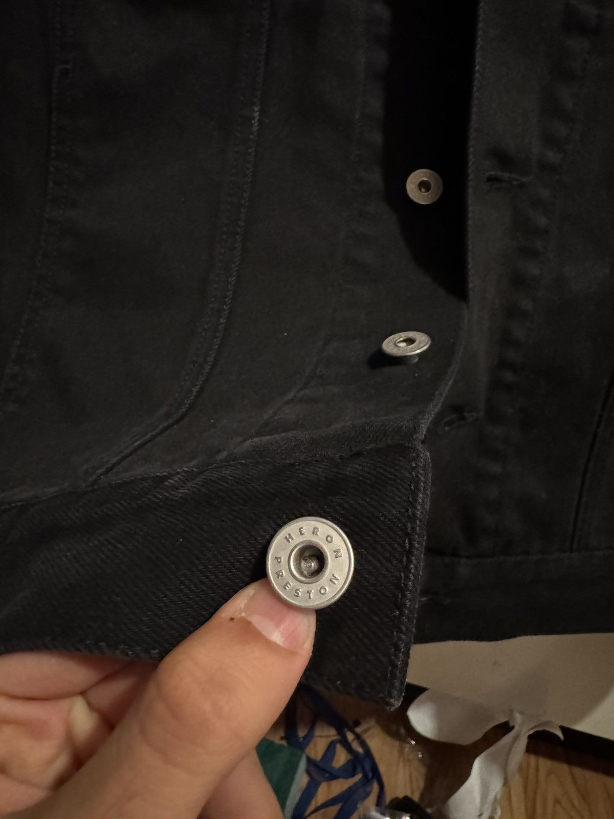Heron Preston Heron Preston Denim Jacket Size US S / EU 44-46 / 1 - 5 Thumbnail