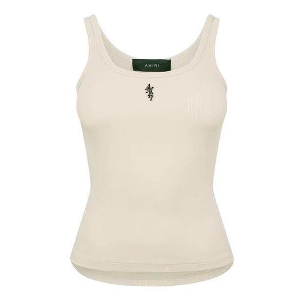 Amiri o1g2r1mq0824 Tank Top in White Size M / US 6-8 / IT 42-44 - 1 Thumbnail