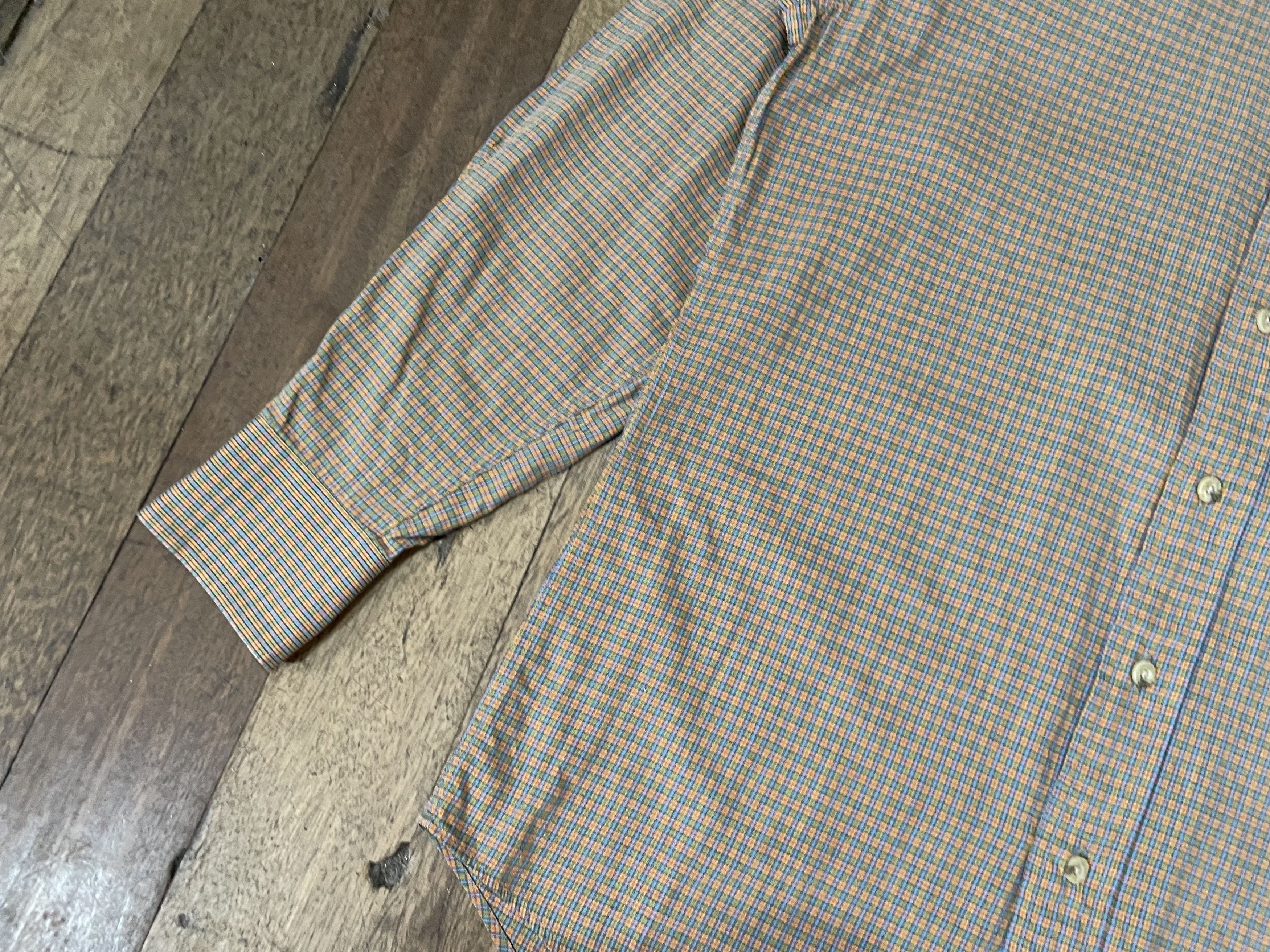 Balenciaga Vintage Balenciaga BB Logo Flannel - Travis Scott Vibe Size US M / EU 48-50 / 2 - 4 Thumbnail