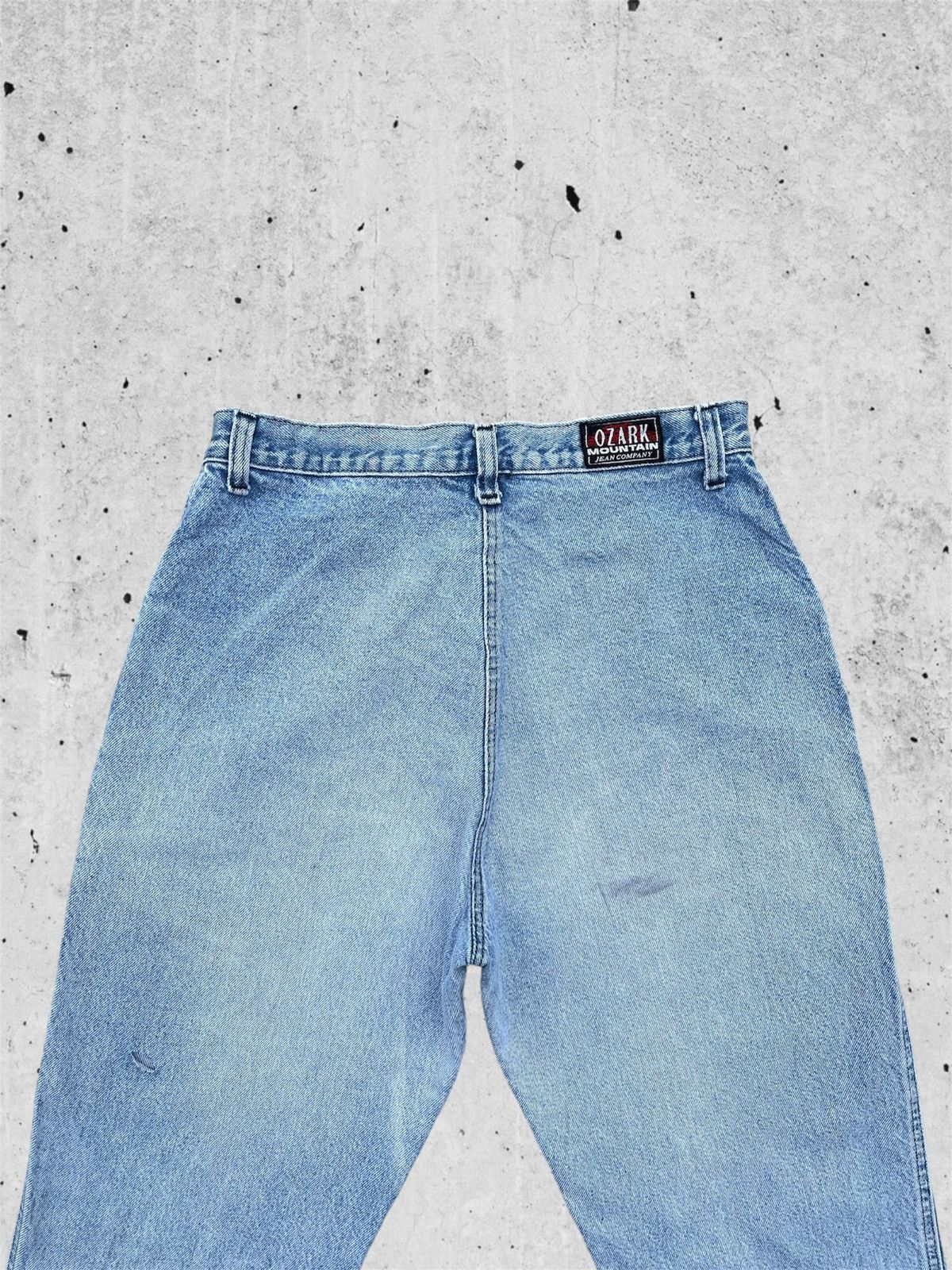 Designer × Jean 🔥 Ozark Mountain Distressed Denim Vintage W31🔥 Size US 31 - 10 Thumbnail