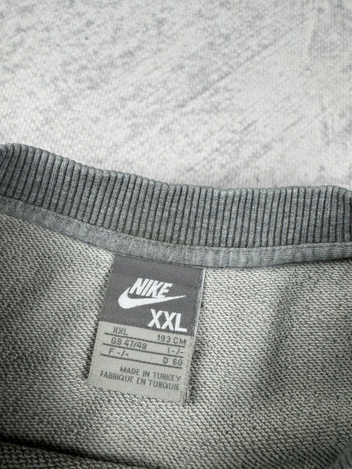 Nike × Vintage NIKE VINTAGE CENTER LOGO OVERSIZE BOXY SWEATSHIRT Size US XL / EU 56 / 4 - 6 Thumbnail