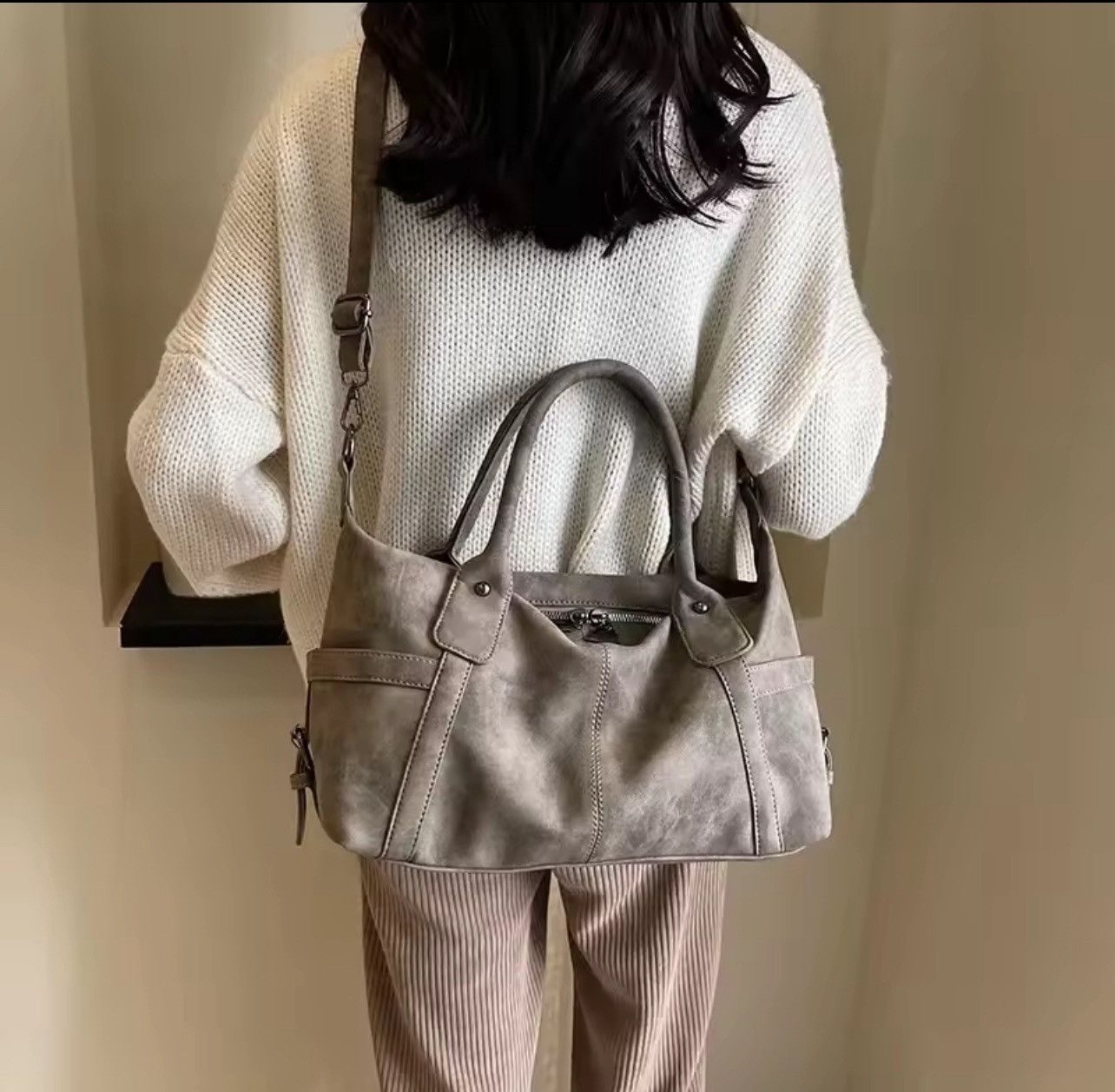 Japanese Brand × Vintage Retro PU Leather Shoulder Bag Size ONE SIZE - 2 Thumbnail