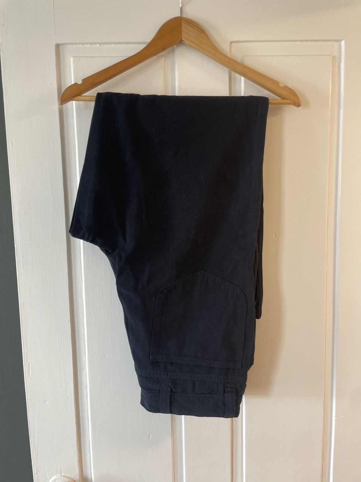 Adsum Adsum Summer Patch Pocket Pant in Navy Size US 35 - 5 Thumbnail