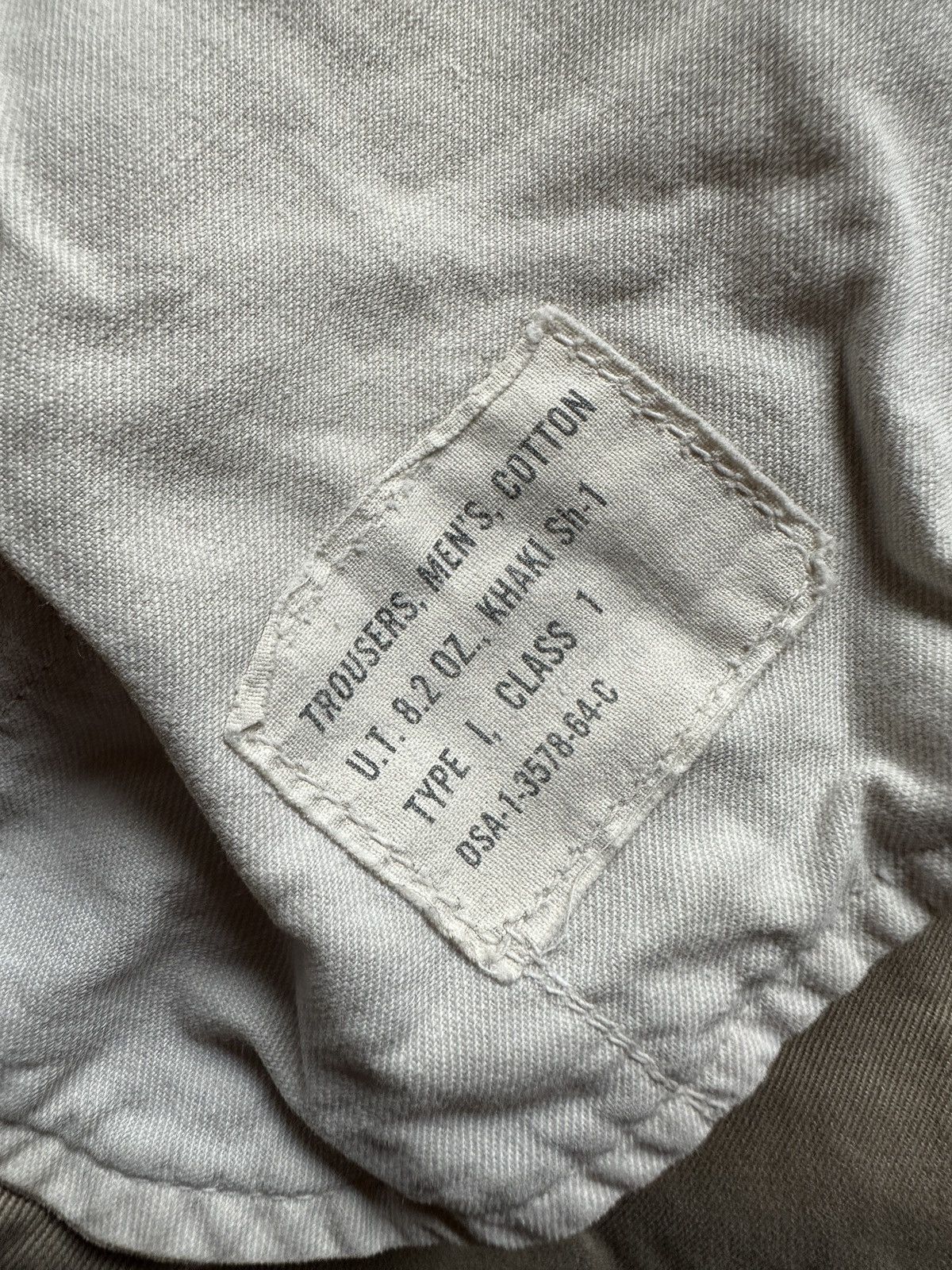 Vintage 60s Military Type 1 Class 1 Officer Trousers