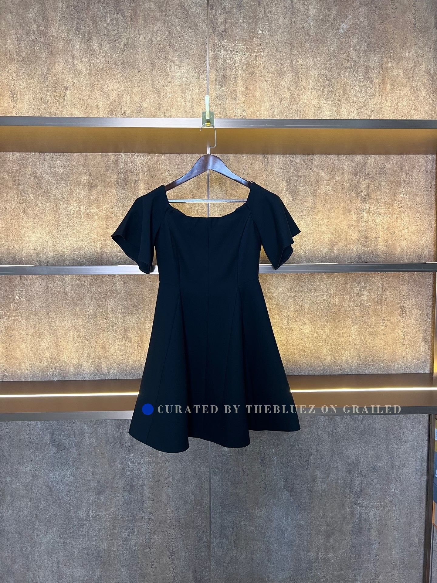 Valentino Valentino Black A-line Dress Size S / US 4 / IT 40 - 1 Thumbnail