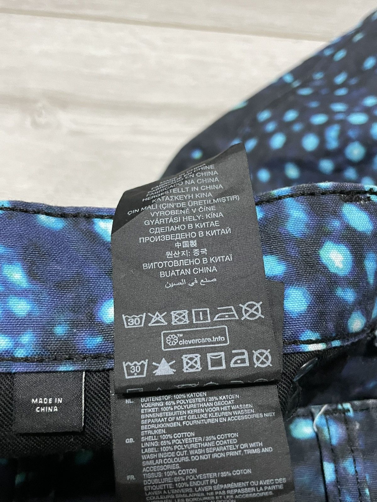 G-Star × Pharrell G stat Pharrell dot pants all over design aqua eb0 tapered Size US 33 - 5 Thumbnail