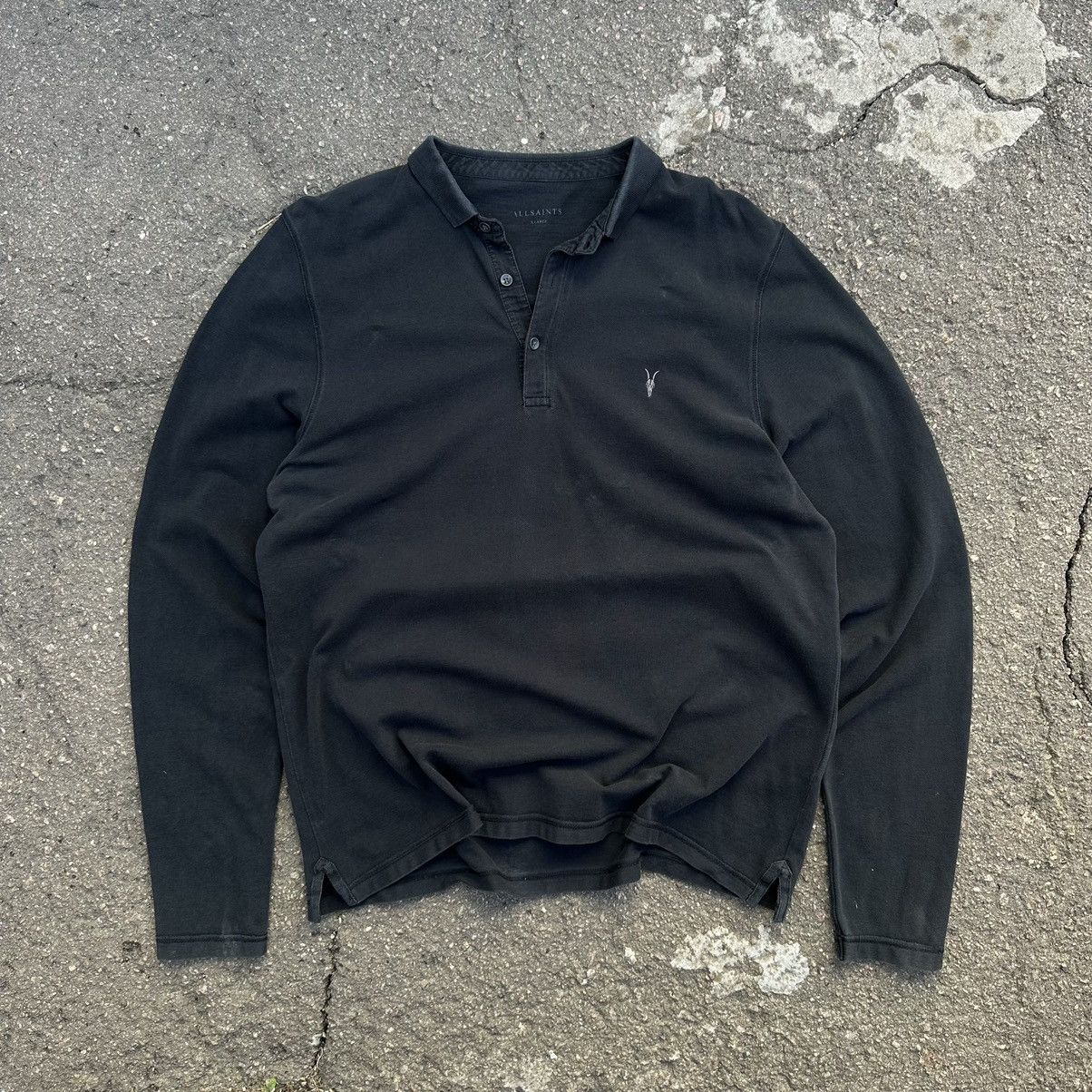 Allsaints Vintage Allsaints Long Sleeve T-shirts Y2k Streetwear 90s Size US XL / EU 56 / 4 - 1 Thumbnail
