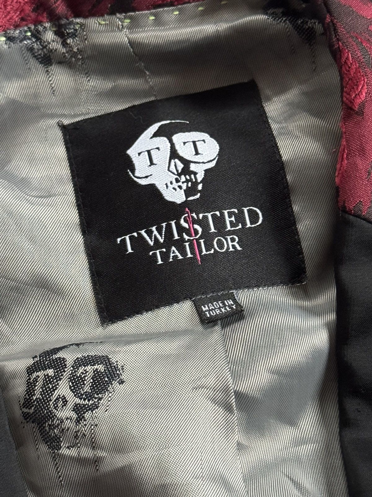 Other Twisted Tailor 40R all printed rose 🌹 blazer light jacket Size 40R - 10 Thumbnail