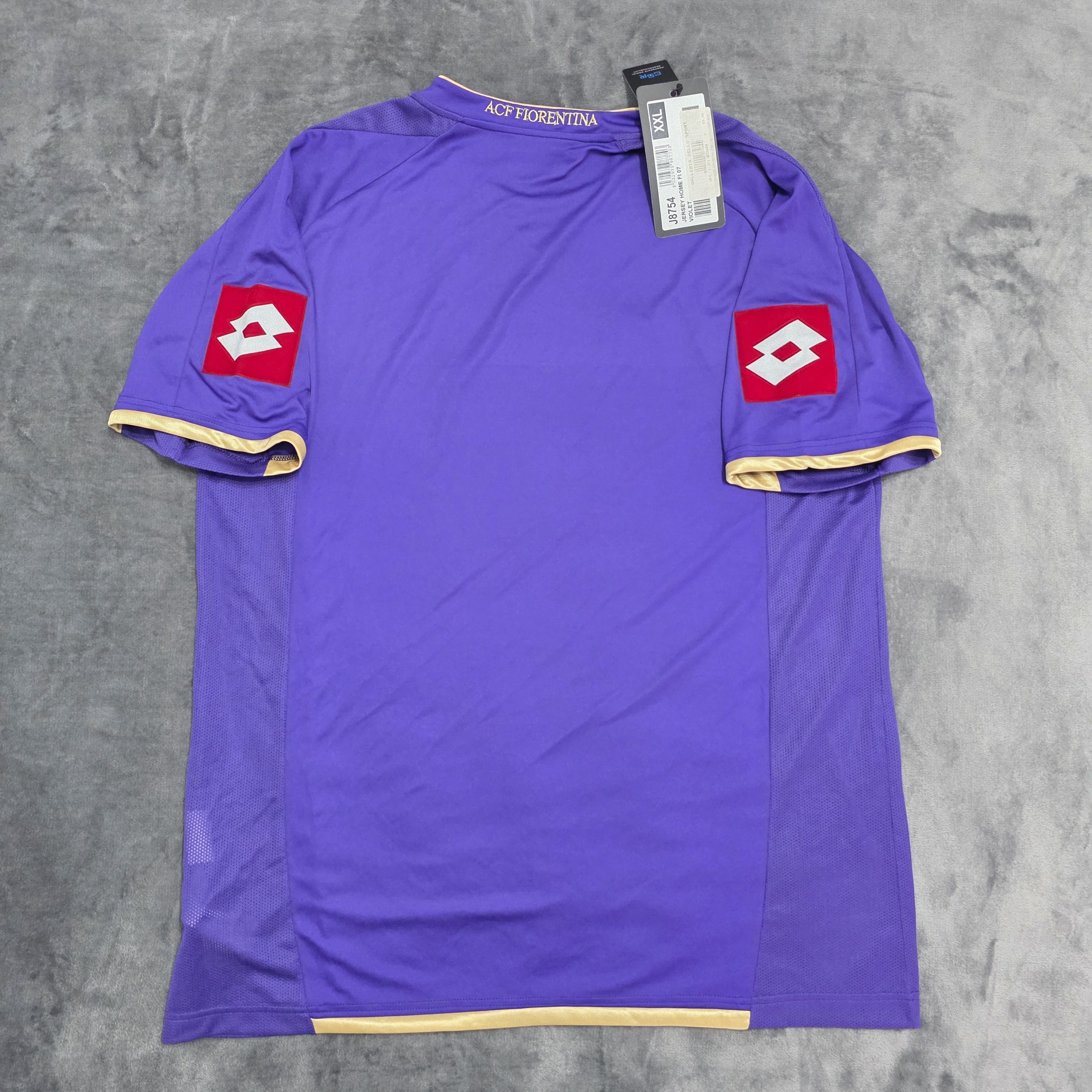 Lotto Sport Lotto football shirt Fiorentina Size US XXL / EU 58 / 5 - 2 Thumbnail