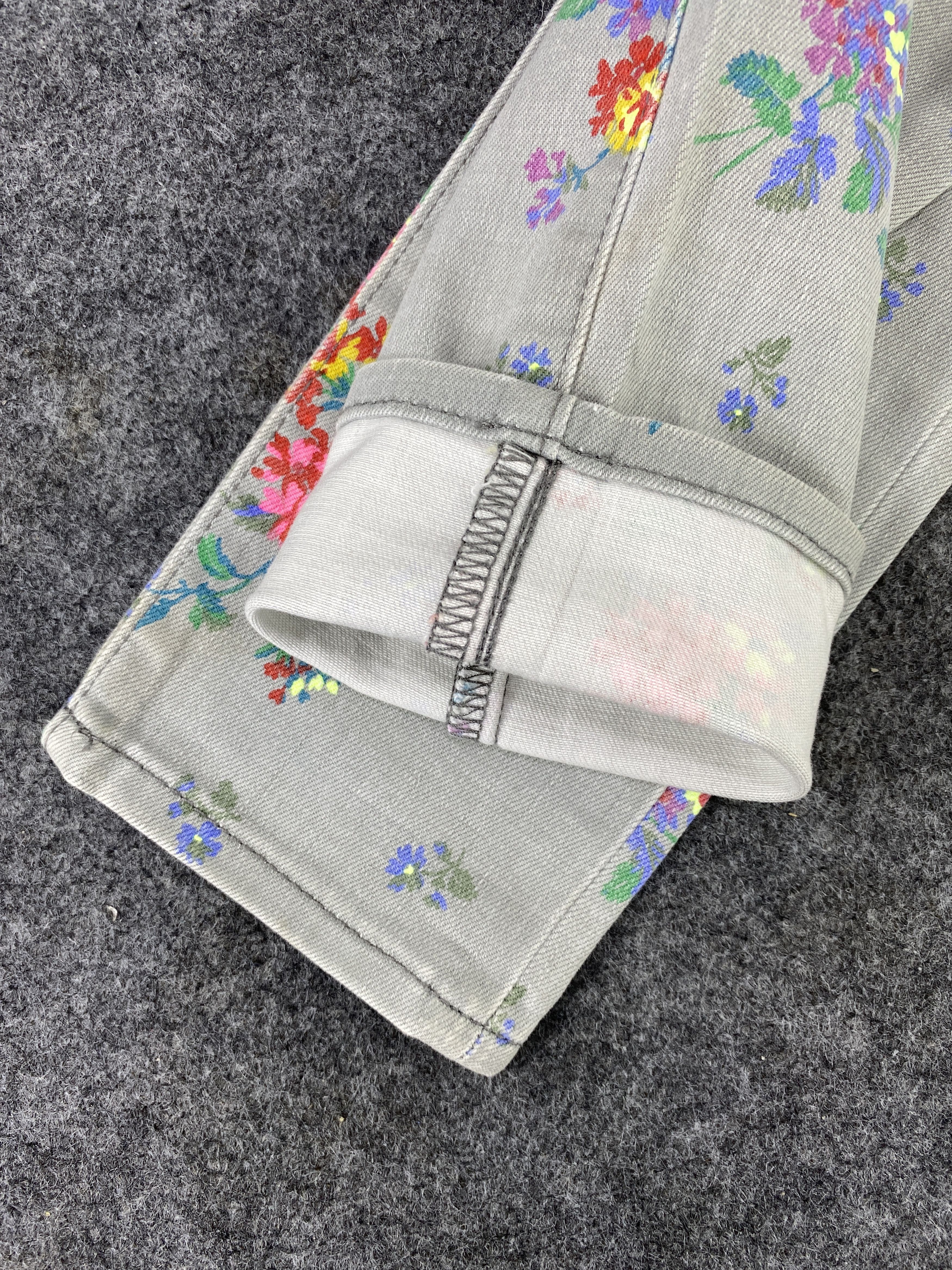 Gap GAP FLORAL SKINNY JEANS - J1082 Size 27" / US 4 / IT 40 - 13 Thumbnail