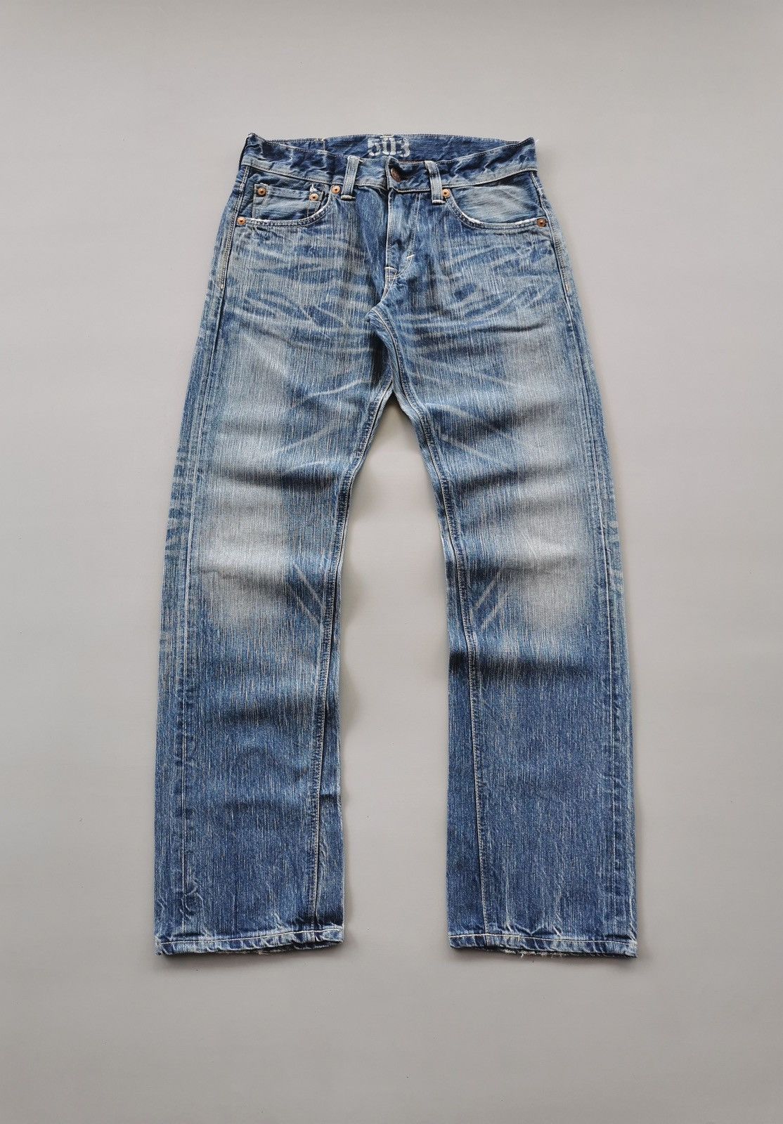 Edwin Edwin 503 Faded Style Straight Fit Denim Jeans Size US 32 / EU 48 - 1 Thumbnail