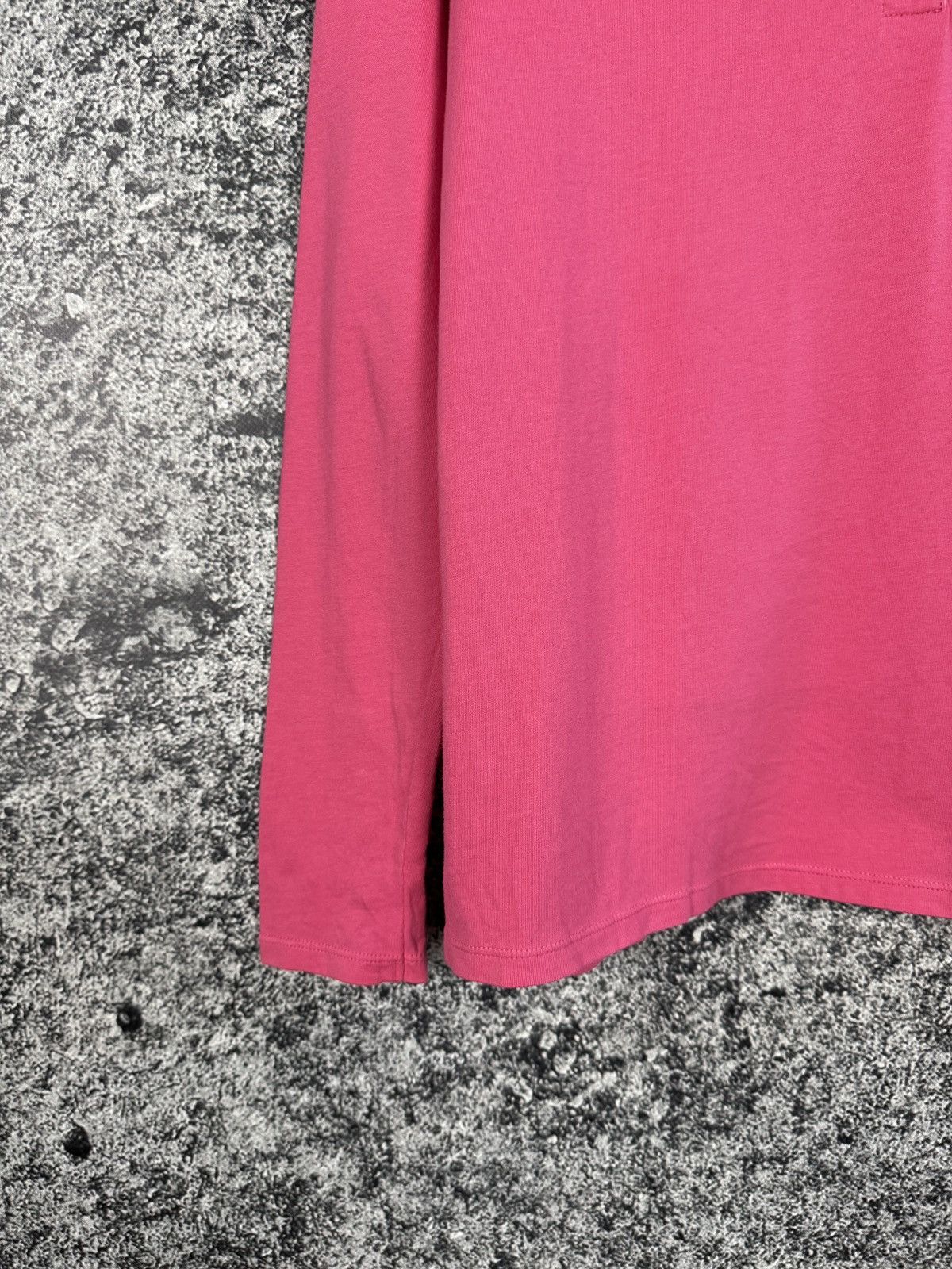 Musto Women’s Musto Long Sleeve Polo Shirt Pink Cotton Size 10 Size M / US 6-8 / IT 42-44 - 4 Thumbnail