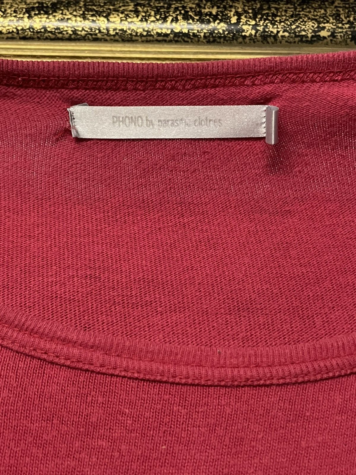 Japanese Brand Vintage 1990s Japan Phono By Parasitic Art Museum Longsleeve Size US M / EU 48-50 / 2 - 10 Thumbnail