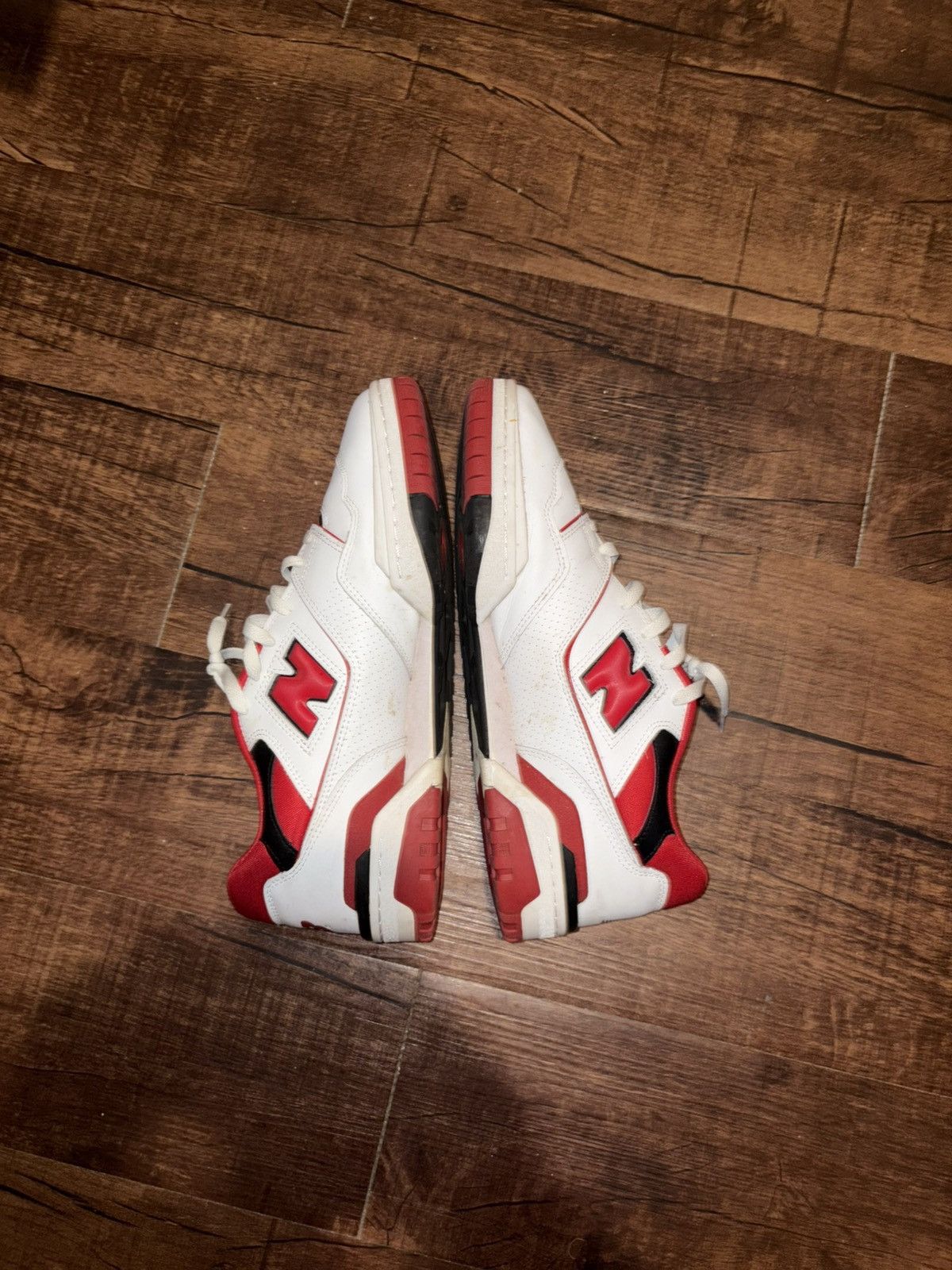 New Balance New balance 550 white team red Size US 13 / EU 46 - 2 Thumbnail