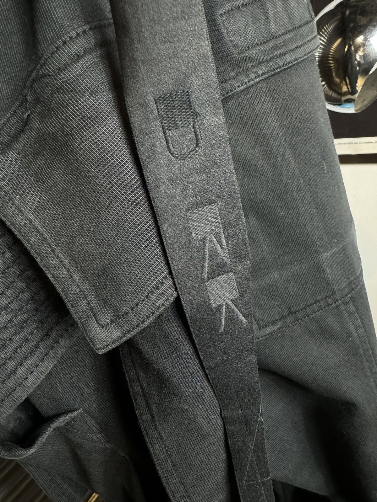 Rick Owens × Rick Owens Drkshdw Rick Owens Drk Shdw Black Creatch Cargo pants - Medium Size US 34 / EU 50 - 11 Thumbnail