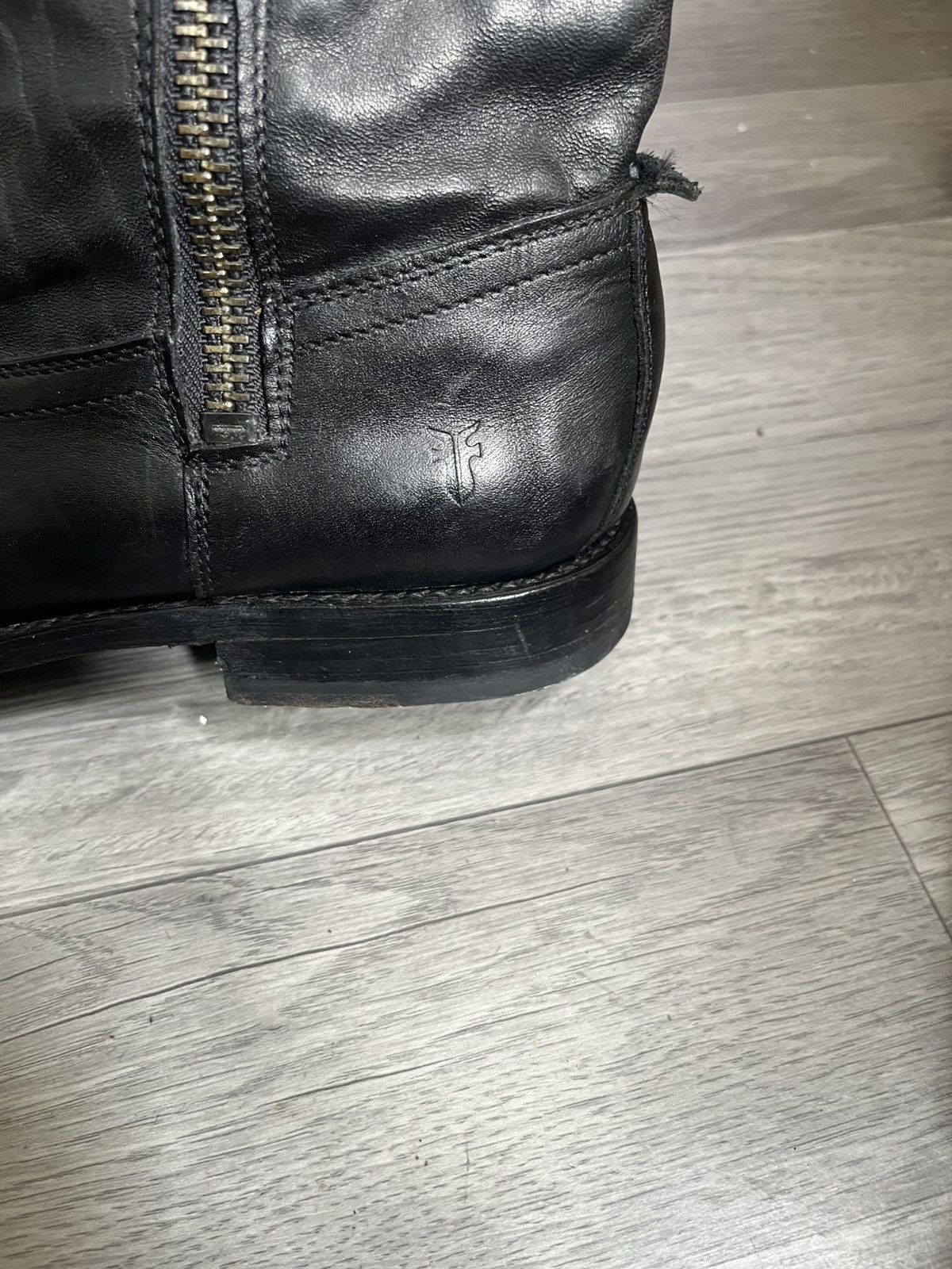 Frye Frye moto leather boots,10.5 guidi,ccp,kimrii,14th addiction Size US 10.5 / EU 43-44 - 5 Thumbnail