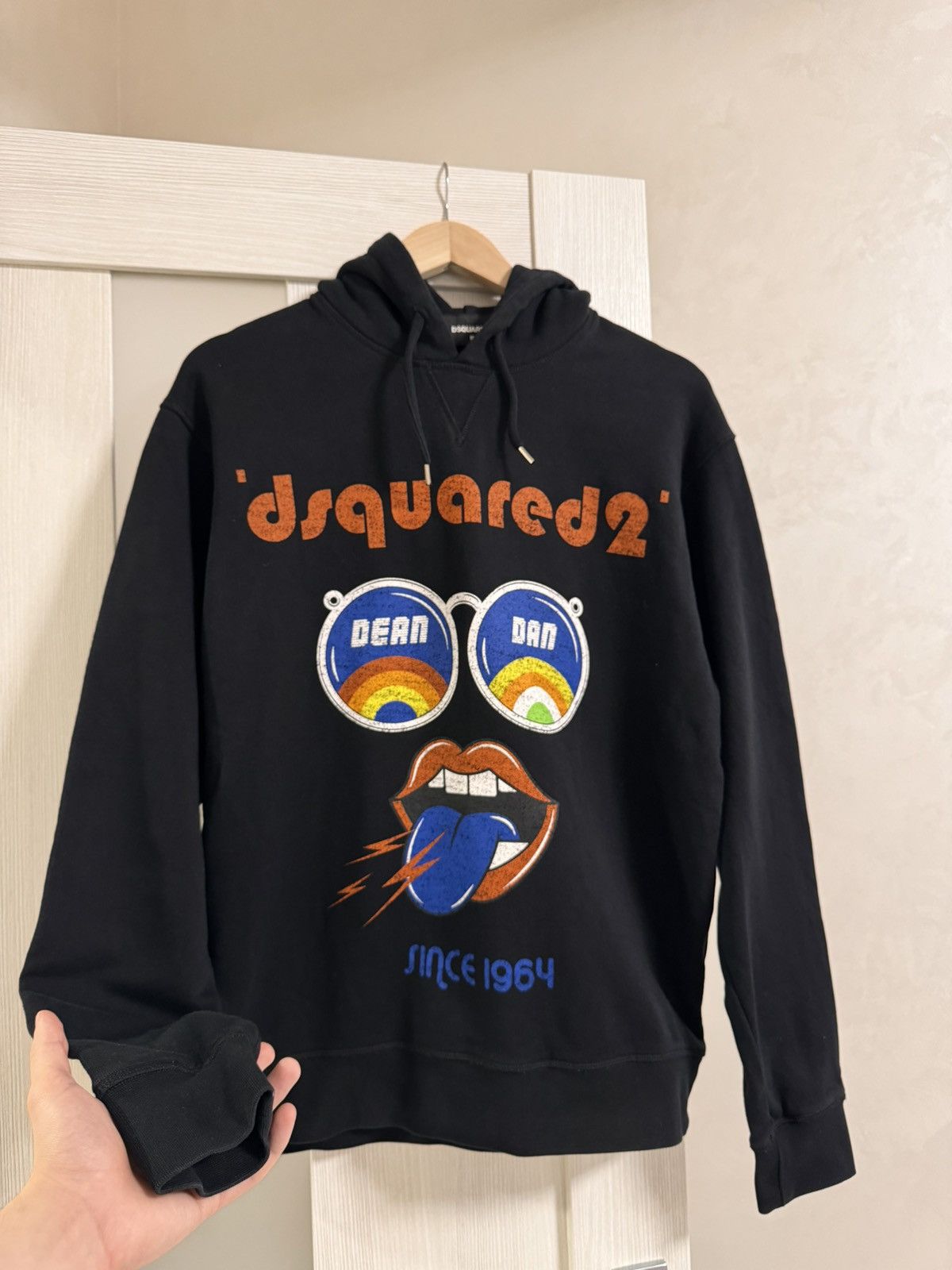 Designer × Dsquared2 Vintage Dsquared Icon Hoodie Travis Scott Style Barcelona Size US M / EU 48-50 / 2 - 2 Thumbnail