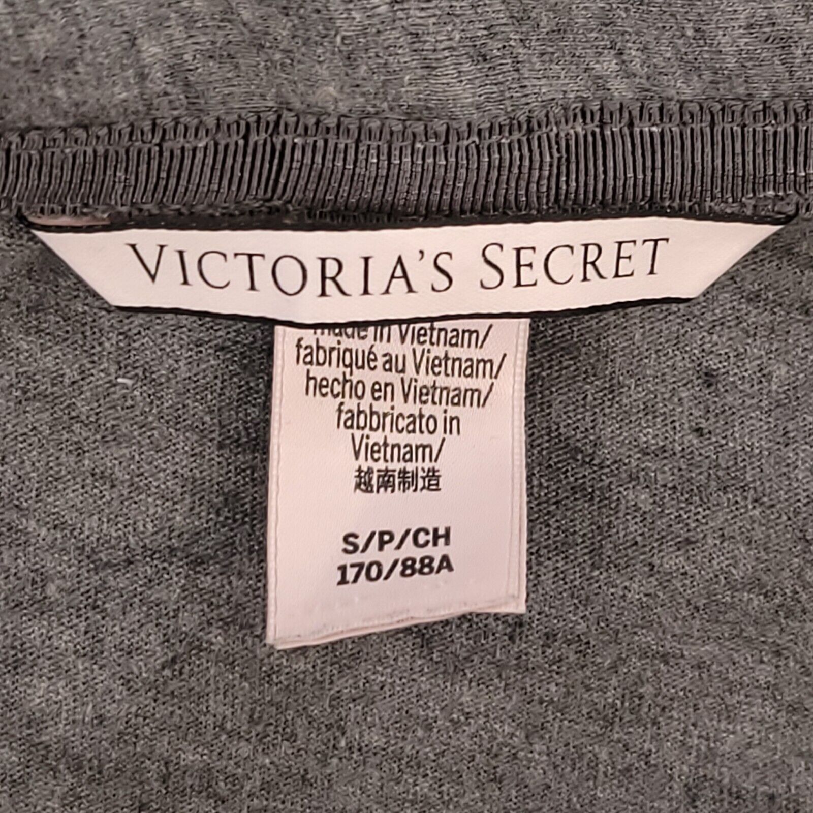 Victoria's Secret Victorias Secret Button Up Pajama Top Womens Size Small Gray Size ONE SIZE - 3 Thumbnail