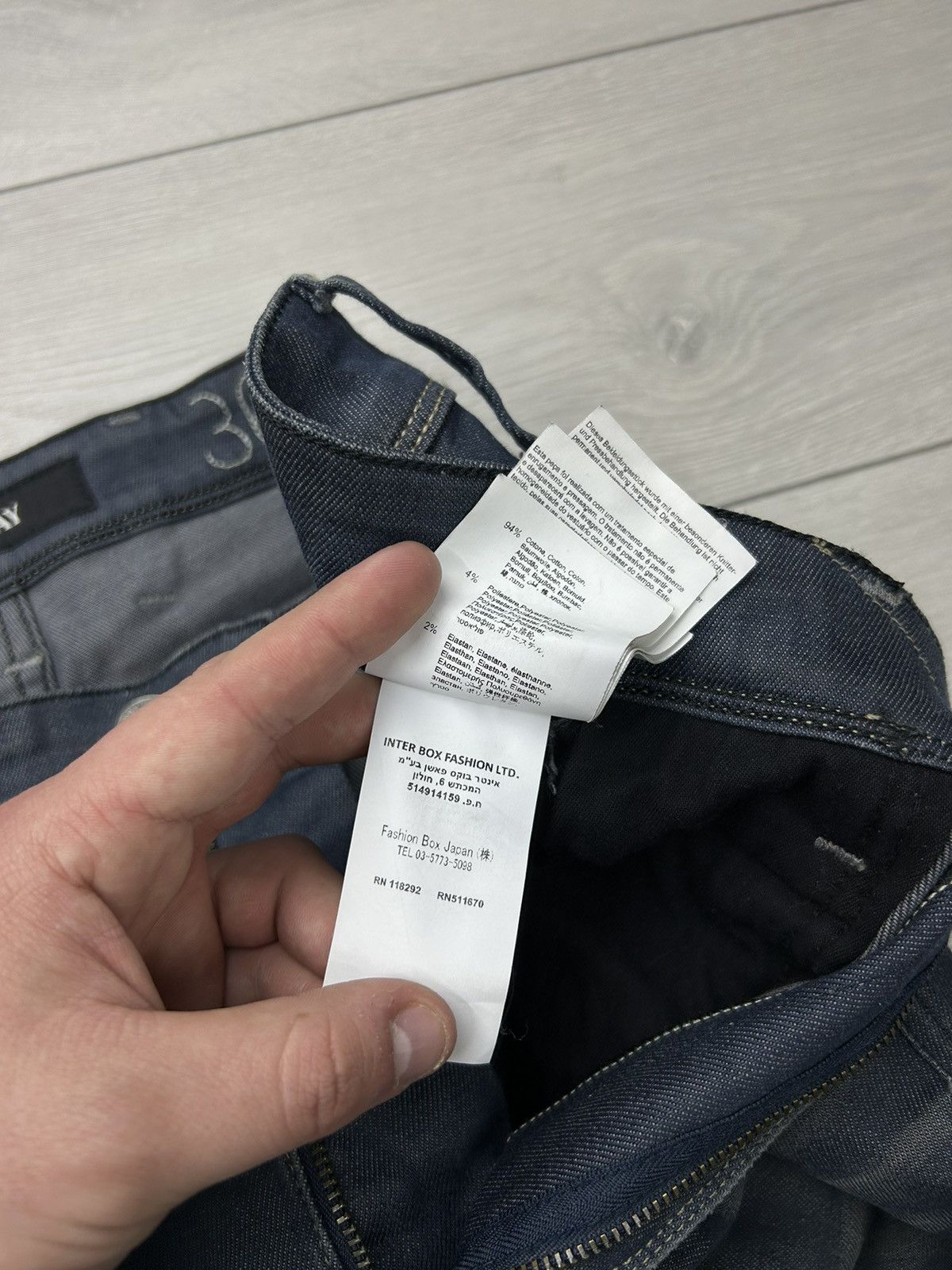 Replay Replay Slim Fit Denim Jeans Size 36/34 Size US 36 / EU 52 - 8 Thumbnail