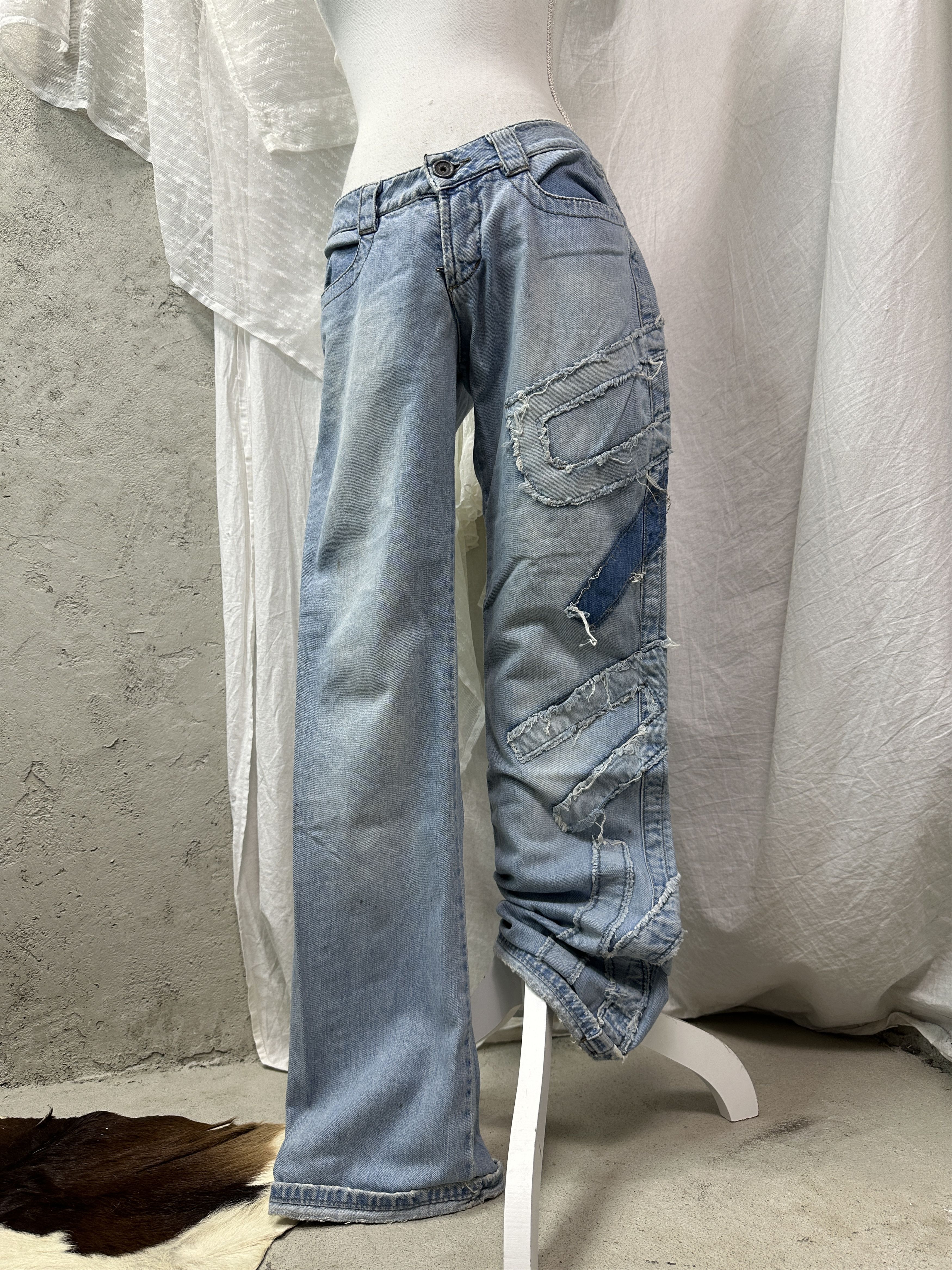 Dirk Bikkembergs Vintage Denim Streetwear Bikkembergs Jeans Y2K Size 25" / US 0 / IT 36 - 1 Thumbnail