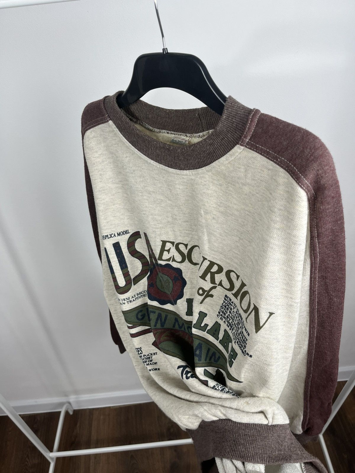 Other Vintage True Seven USA Excursion Sweatshirt Made in Italy Size US XL / EU 56 / 4 - 9 Thumbnail