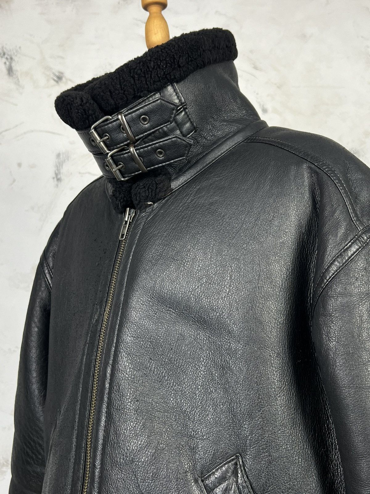 Vintage Vintage Original Shearling Jacket Sheepskin Coat Size XL Size US XL / EU 56 / 4 - 6 Thumbnail