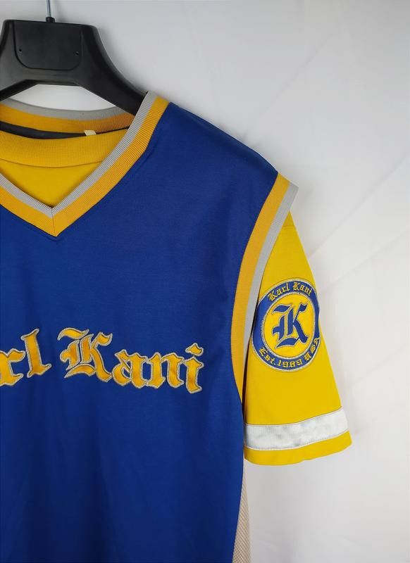 Karl Kani Karl Kani jersey Newark, New Jersey Brick City t-shirt Y2K L Size US L / EU 52-54 / 3 - 3 Thumbnail