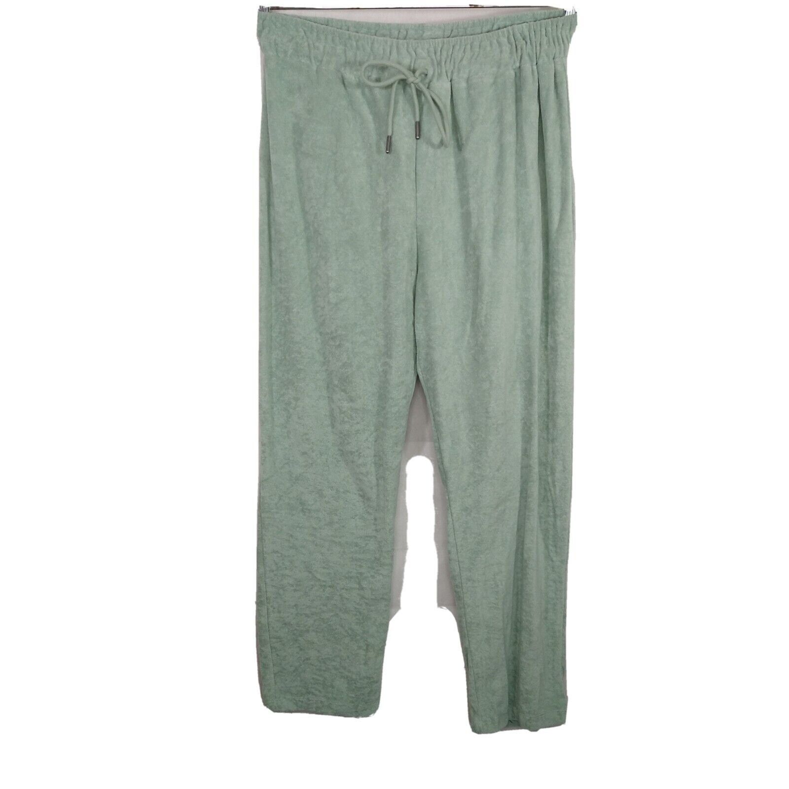 Other WAYF 98 Terry Pants Women Size L Sage Green Pull-on Size 30" / US 8 / IT 44 - 1 Thumbnail