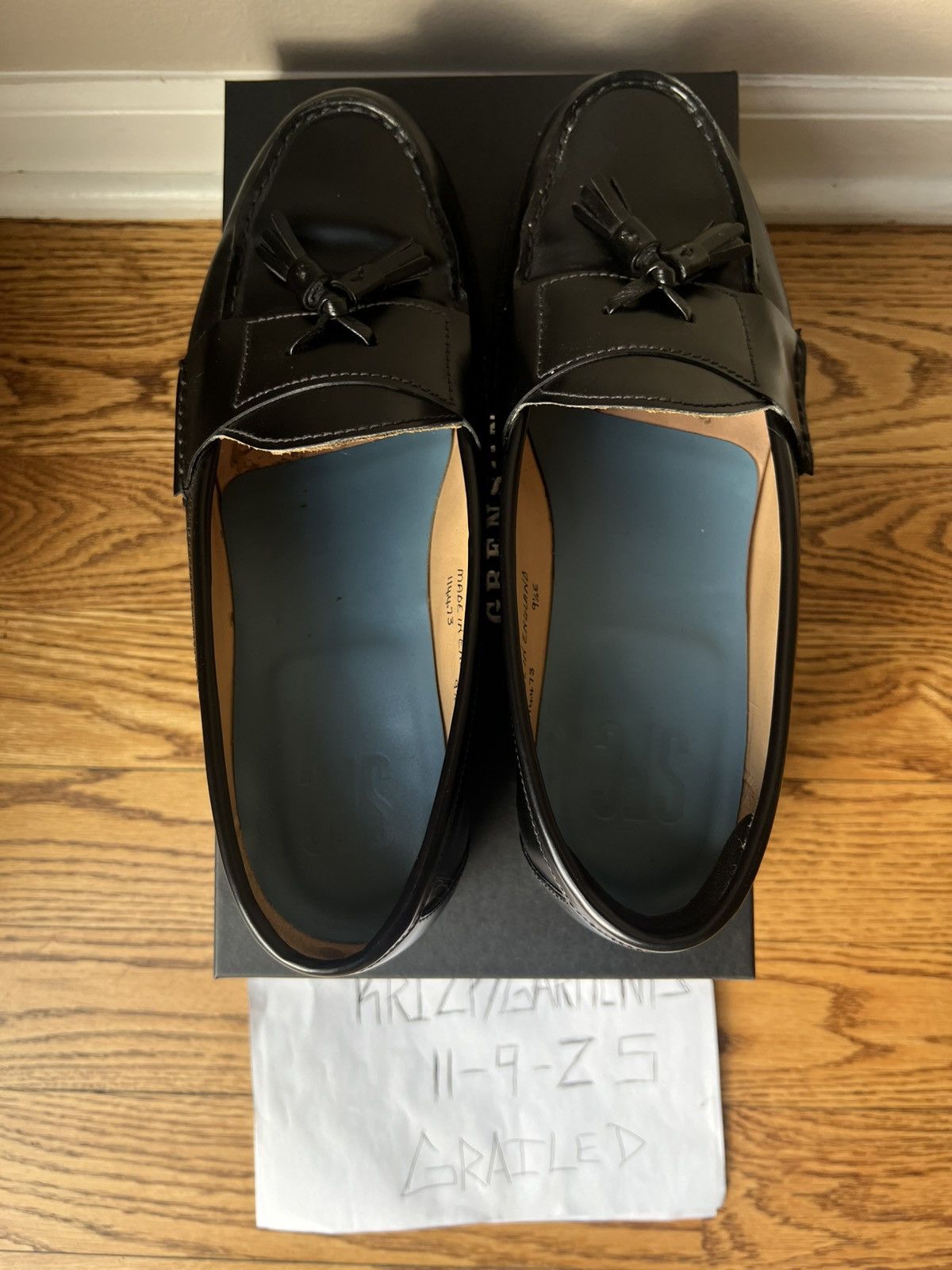 Scott Fraser Collection Scott Fraser Collection Black Tassel Loafer Size US 10.5 / EU 43-44 - 4 Thumbnail