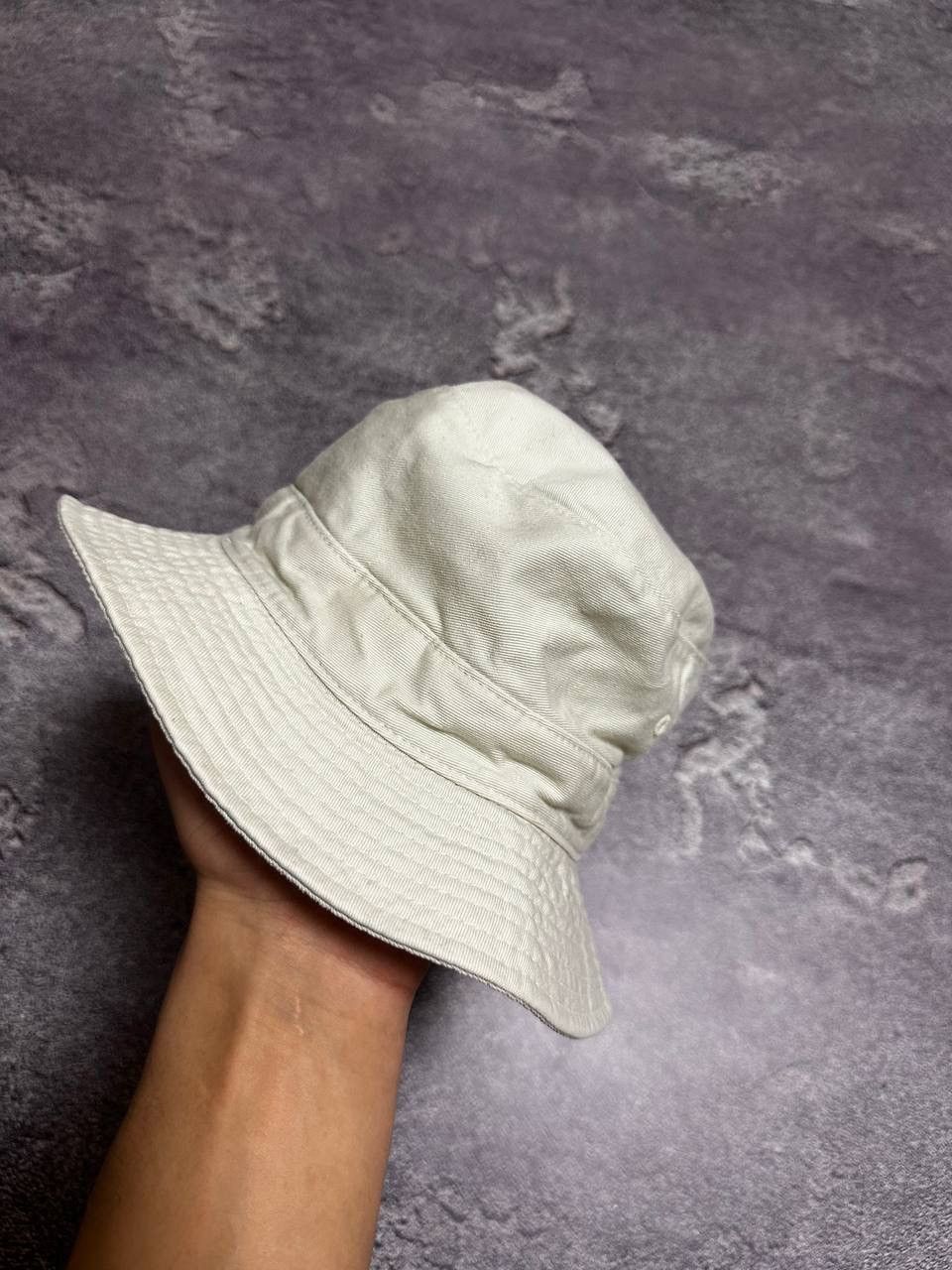 Nike × Vintage VERY RARE NIKE PANAMA HATS SWOOSH BIG LOGO DRILL Y2K 90s SK8 Size ONE SIZE - 6 Thumbnail