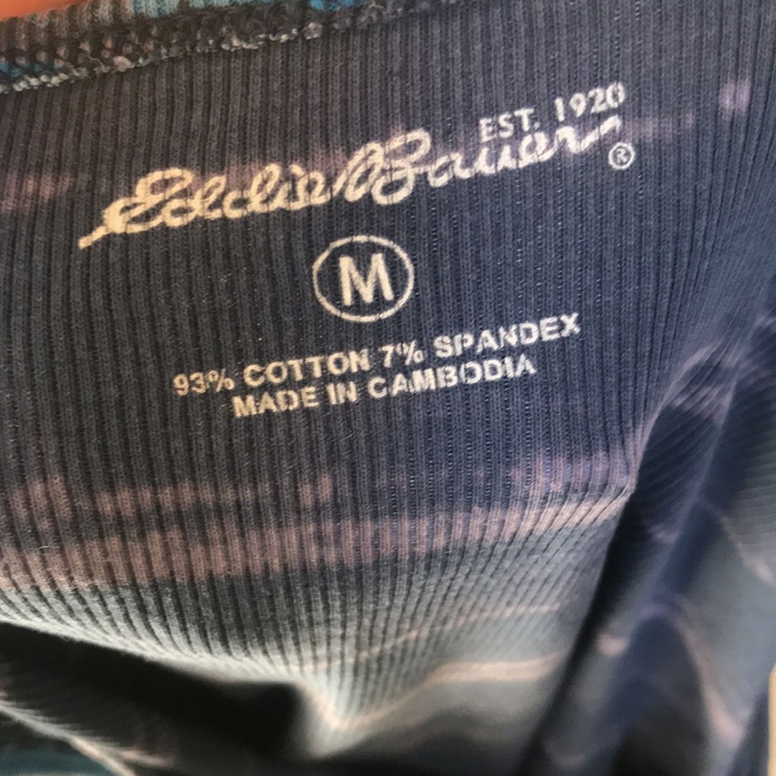 Eddie Bauer Eddie Bauer Blue Striped Cotton Tank Women's Size Medium Size M / US 6-8 / IT 42-44 - 6 Thumbnail