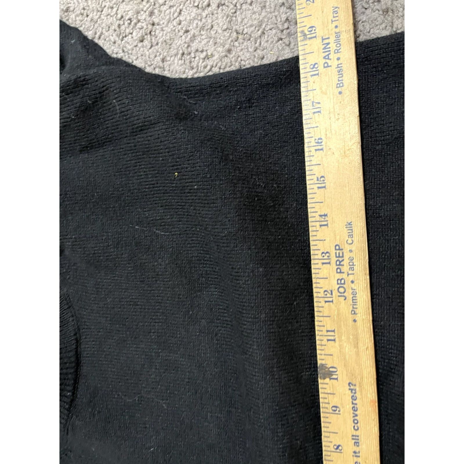 Gap GAP Women's Pullover Sweater Crew Neck Wool Blend Black M Solid Knit Casual Sweater 90s? Size M / US 6-8 / IT 42-44 - 4 Thumbnail