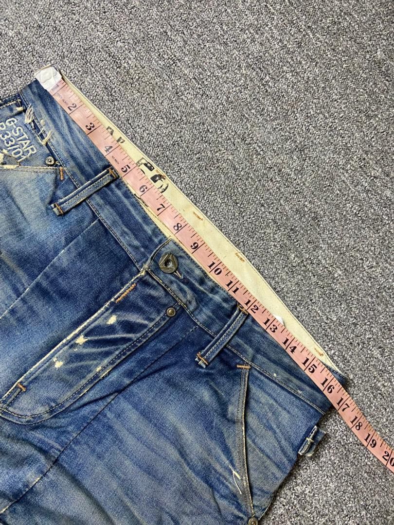 G-Star Vintage G-Star Raw Denim Distressed Jeans (135) Size US 33 - 10 Thumbnail