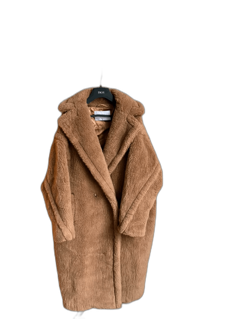 Max Mara Maxmara Brown Teddy Coat Size M Size M / US 6-8 / IT 42-44 - 1 Thumbnail