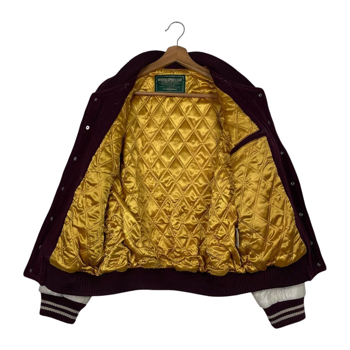 Other Vintage Harvard Sports Club Basketball Varsity Jacket Size US M / EU 48-50 / 2 - 13 Thumbnail