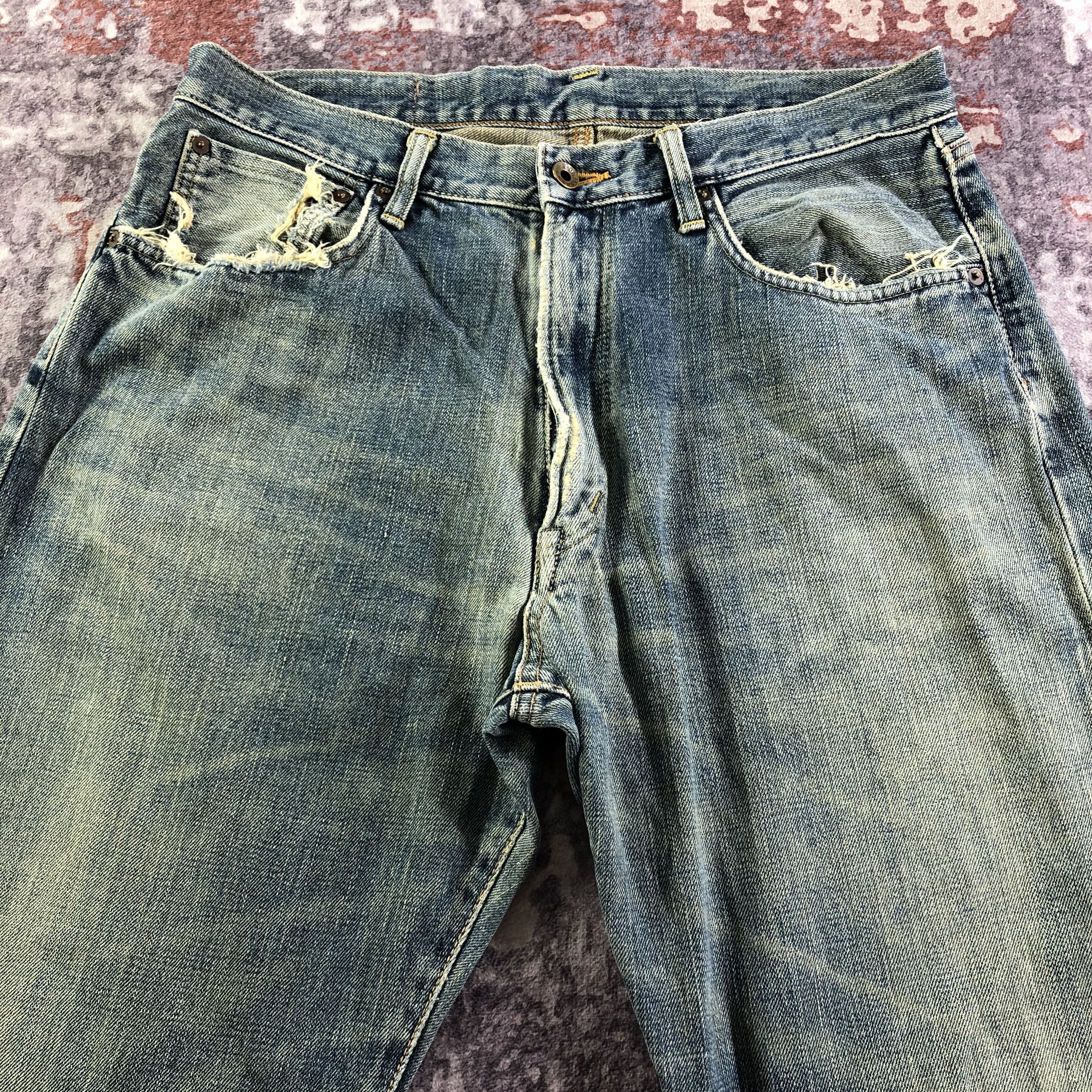 Edwin Vintage Edwin 505 Selvedge Jeans-JM3673 Size US 34 / EU 50 - 3 Thumbnail