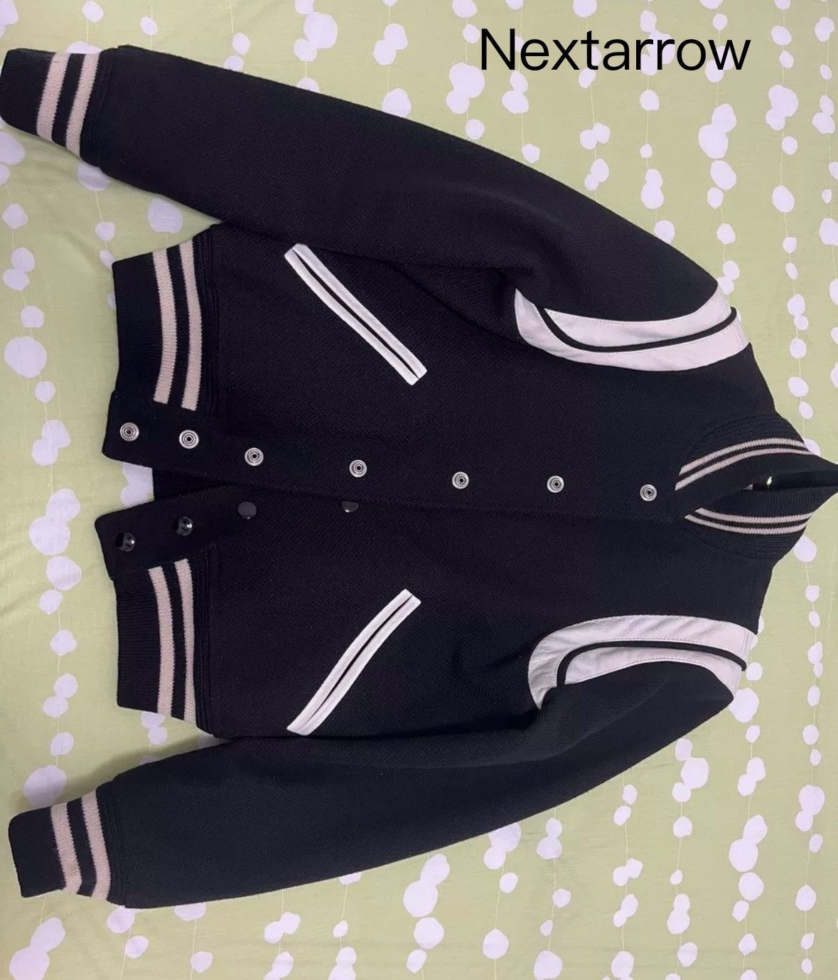 SAINT LAURENT PARIS｜JACKETS ( 376283 Y180W 1900) SAINT LAURENT PARIS｜JACKETS ( 376283 Y180W 1900) Varsity