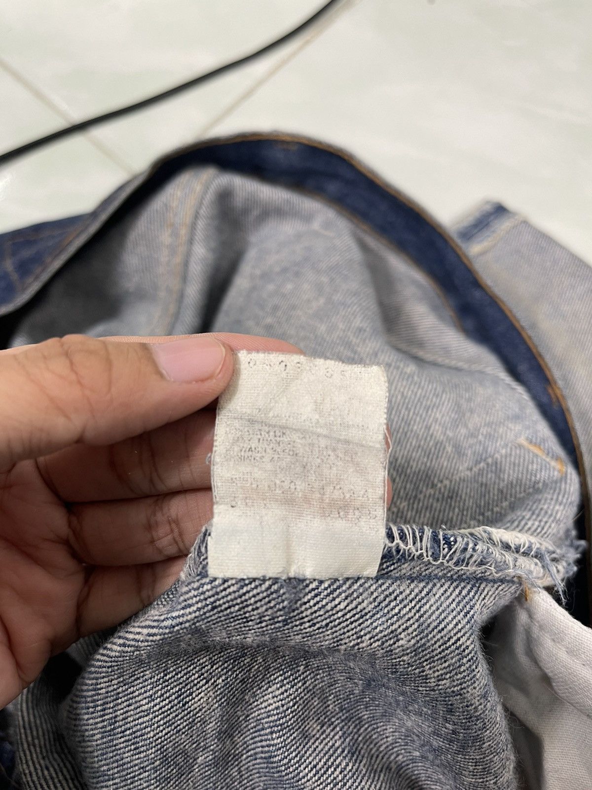 Levi's Vintage Levis Button Fly Distressed Jean Size US 30 / EU 46 - 17 Thumbnail